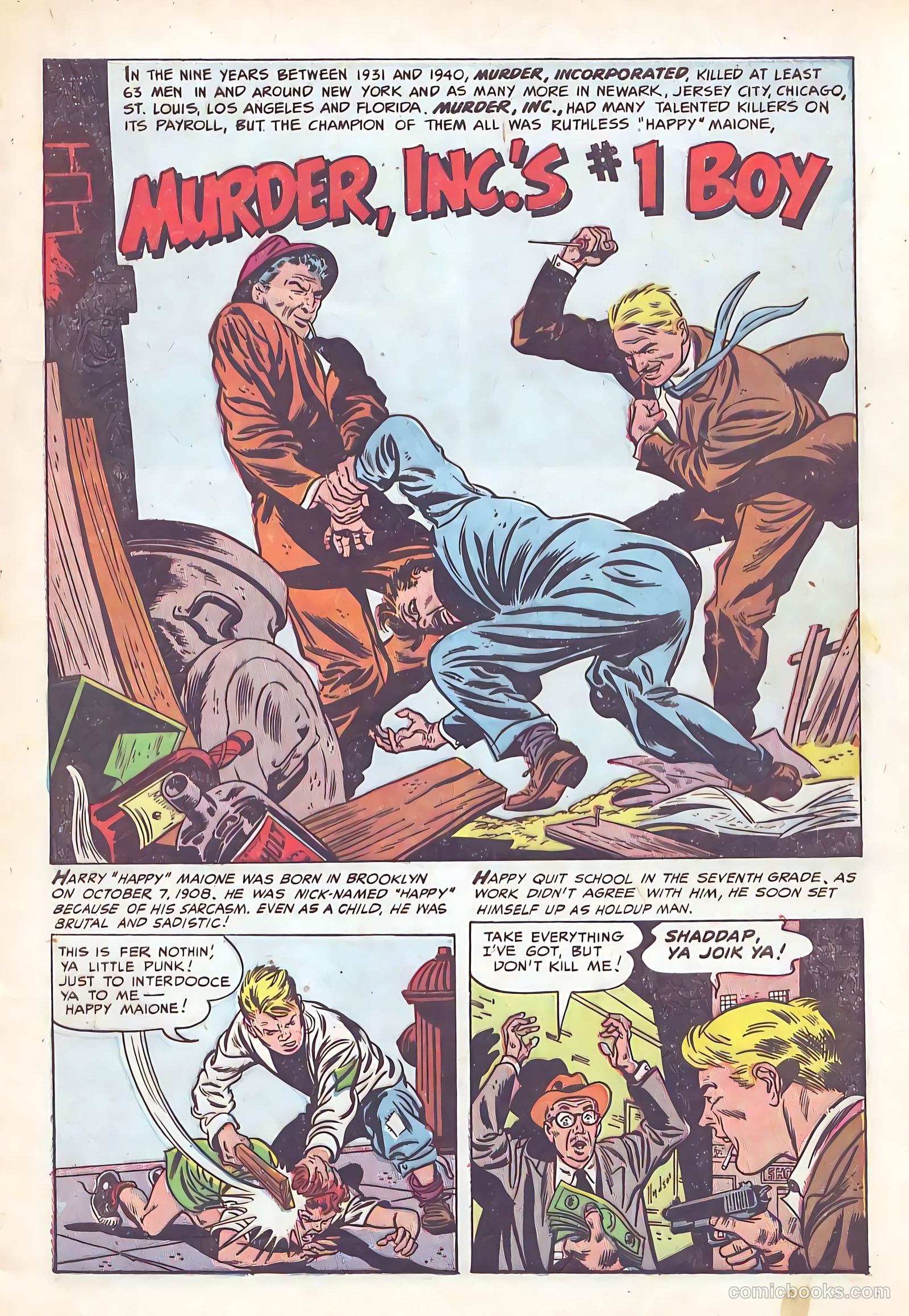 Authentic Police Cases #33 (1954) — page 9 of 36