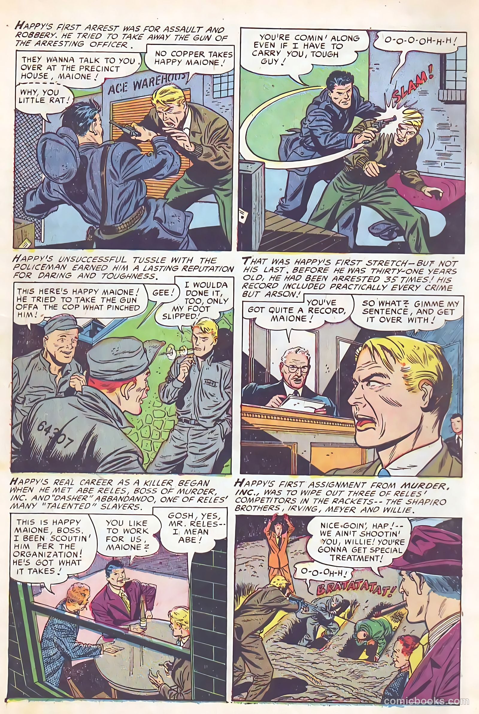 Authentic Police Cases #33 (1954) — page 10 of 36