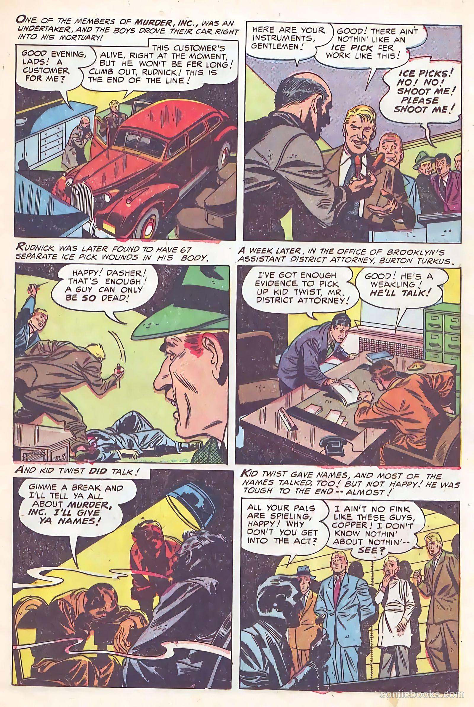 Authentic Police Cases #33 (1954) — page 13 of 36