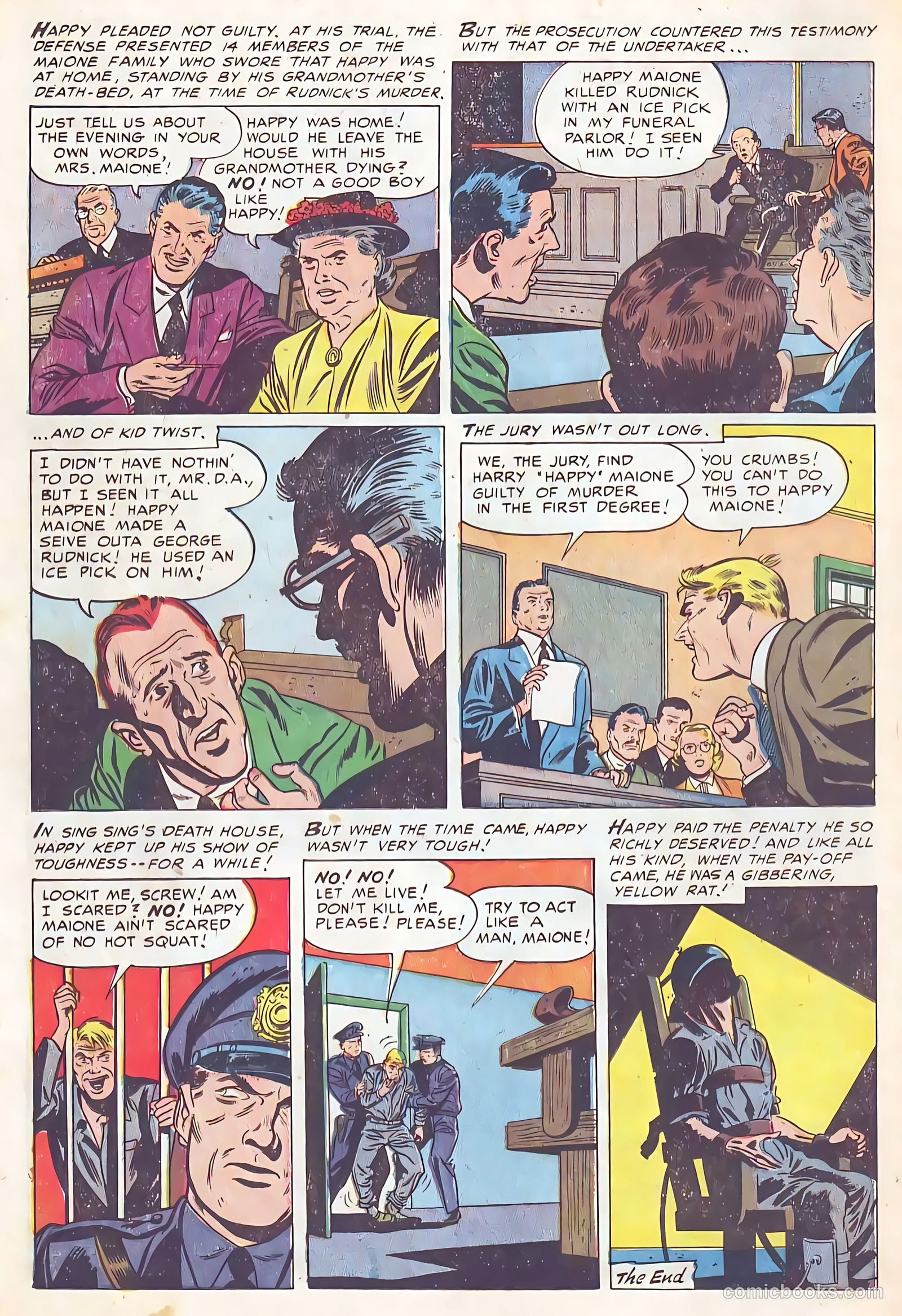 Authentic Police Cases #33 (1954) — page 14 of 36