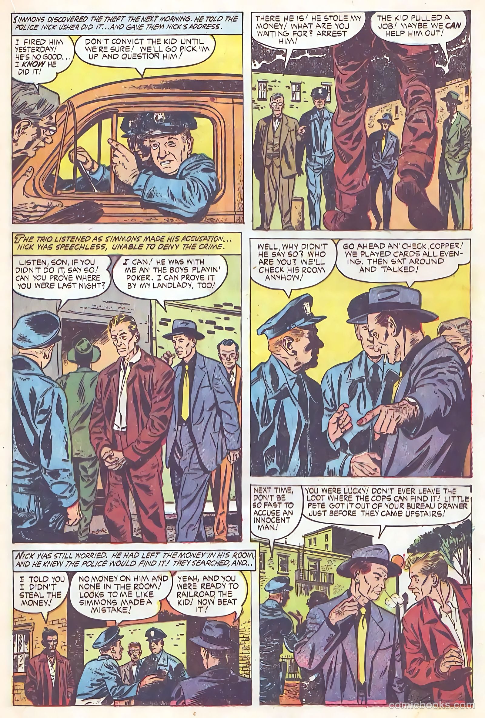 Authentic Police Cases #33 (1954) — page 17 of 36