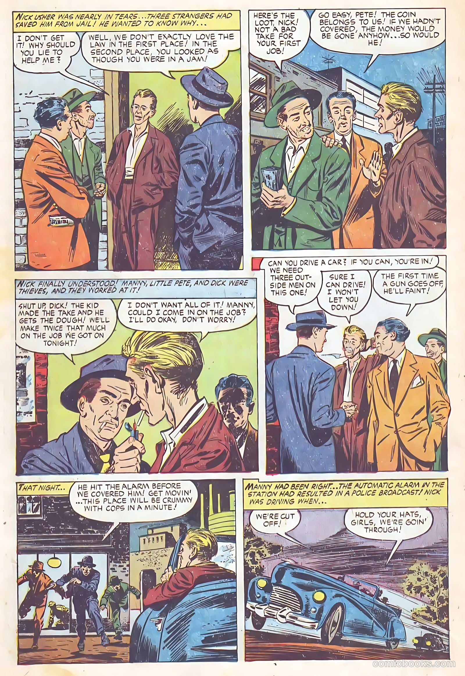Authentic Police Cases #33 (1954) — page 18 of 36