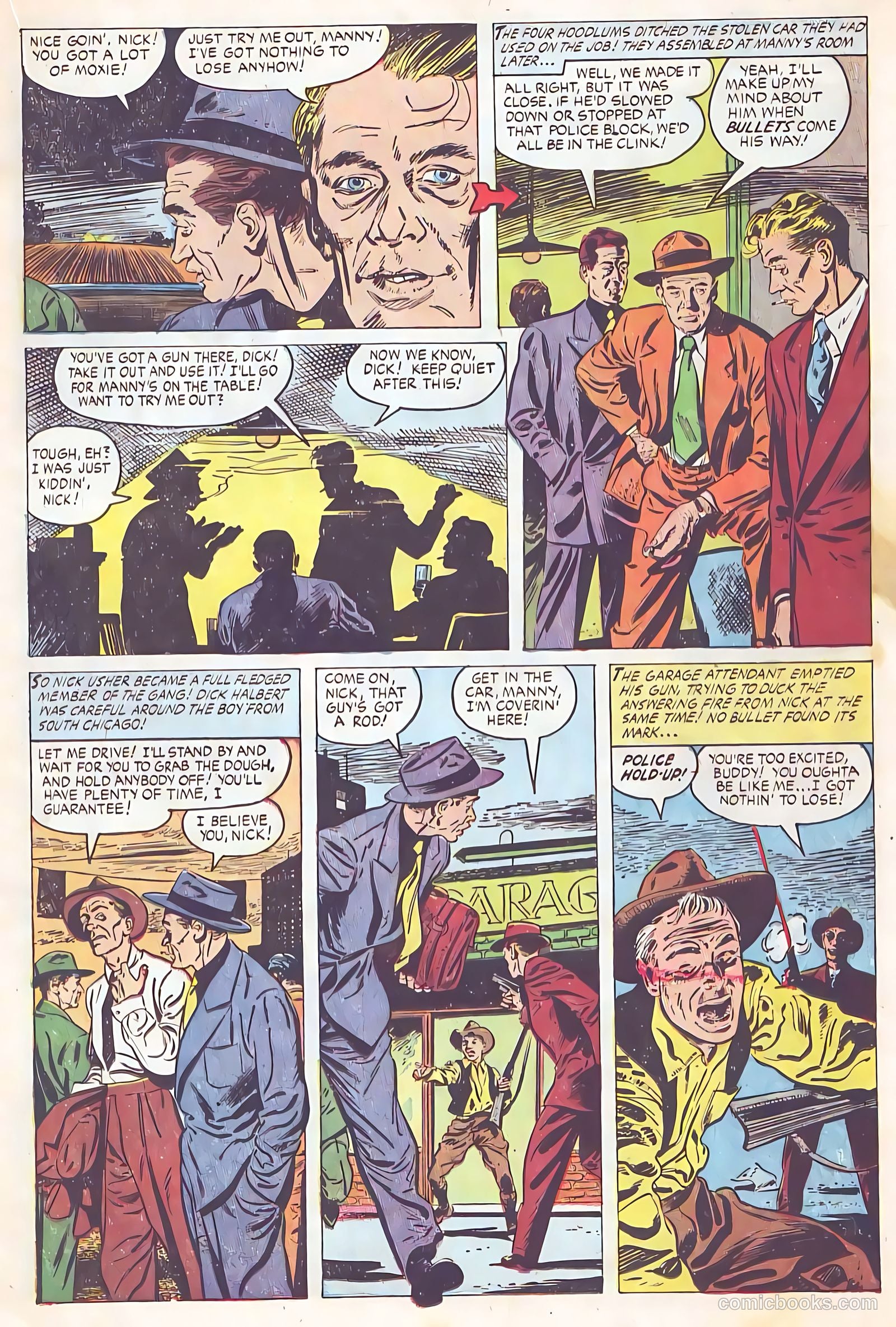Authentic Police Cases #33 (1954) — page 19 of 36