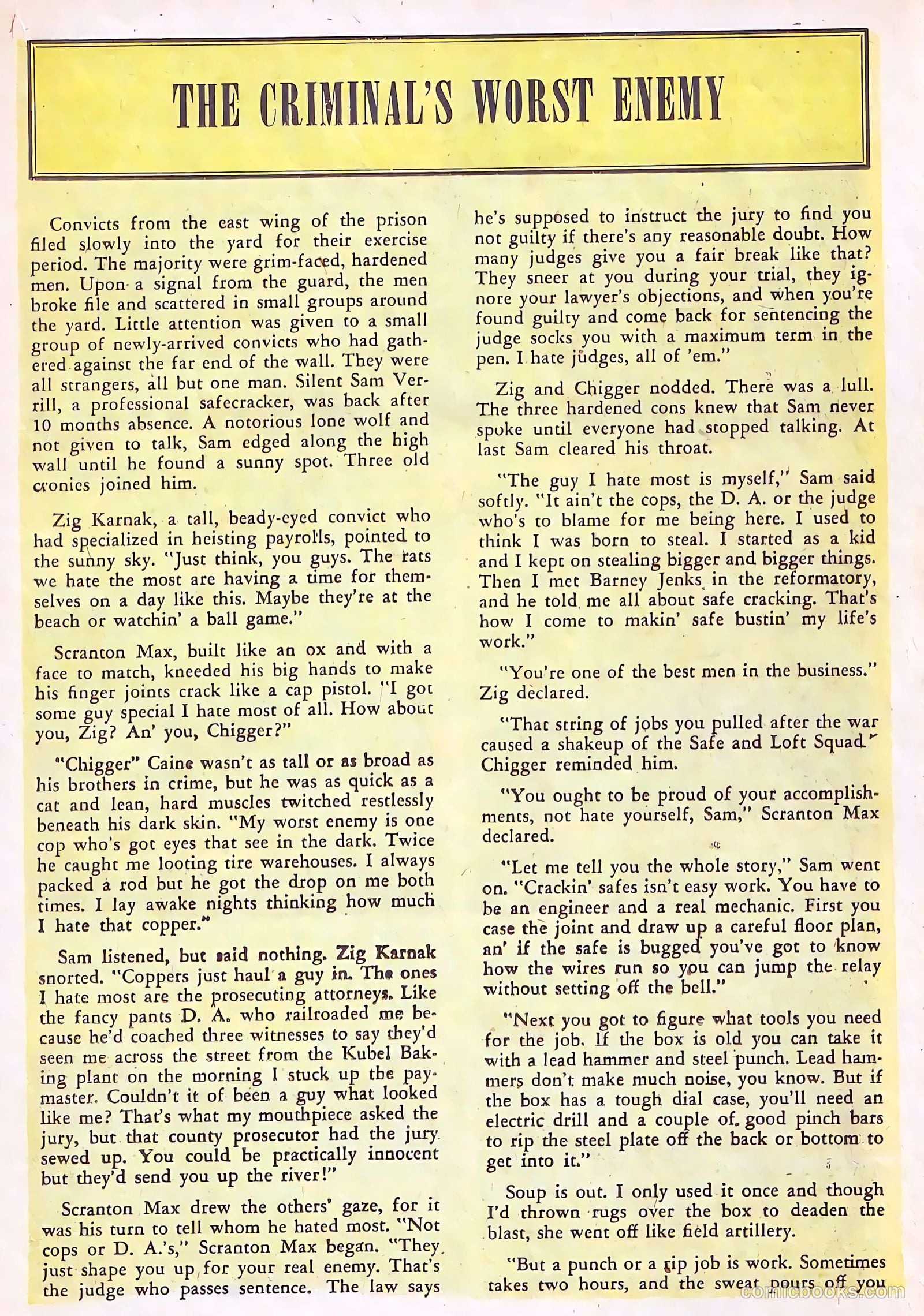 Authentic Police Cases #33 (1954) — page 23 of 36