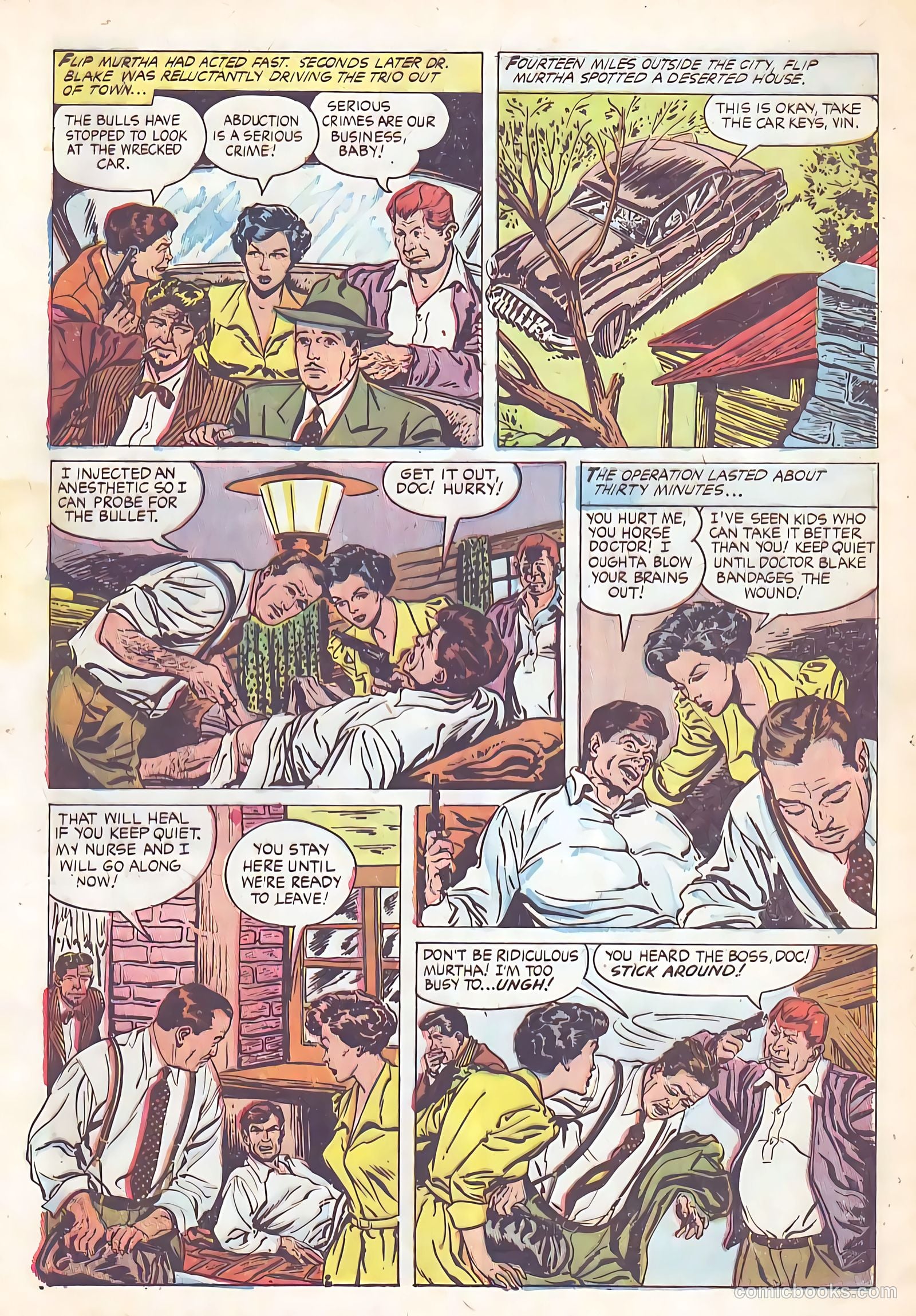 Authentic Police Cases #33 (1954) — page 28 of 36
