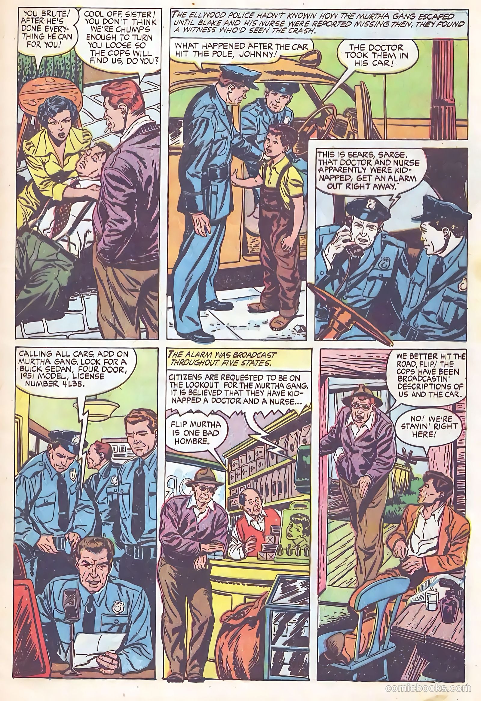 Authentic Police Cases #33 (1954) — page 29 of 36