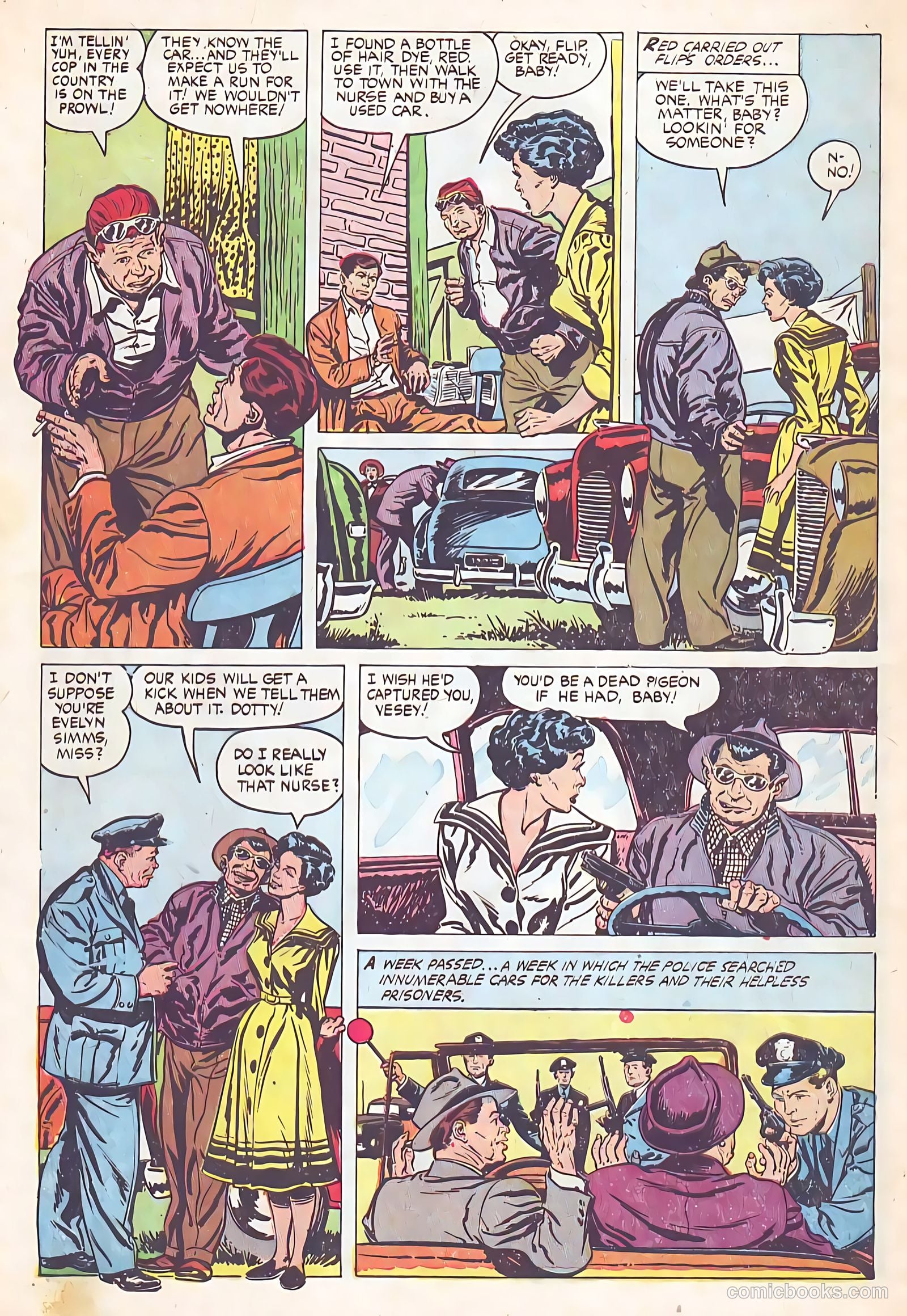 Authentic Police Cases #33 (1954) — page 30 of 36
