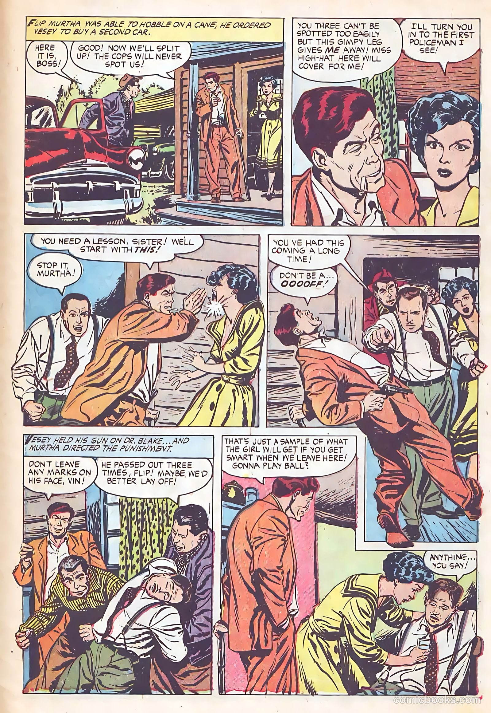 Authentic Police Cases #33 (1954) — page 31 of 36