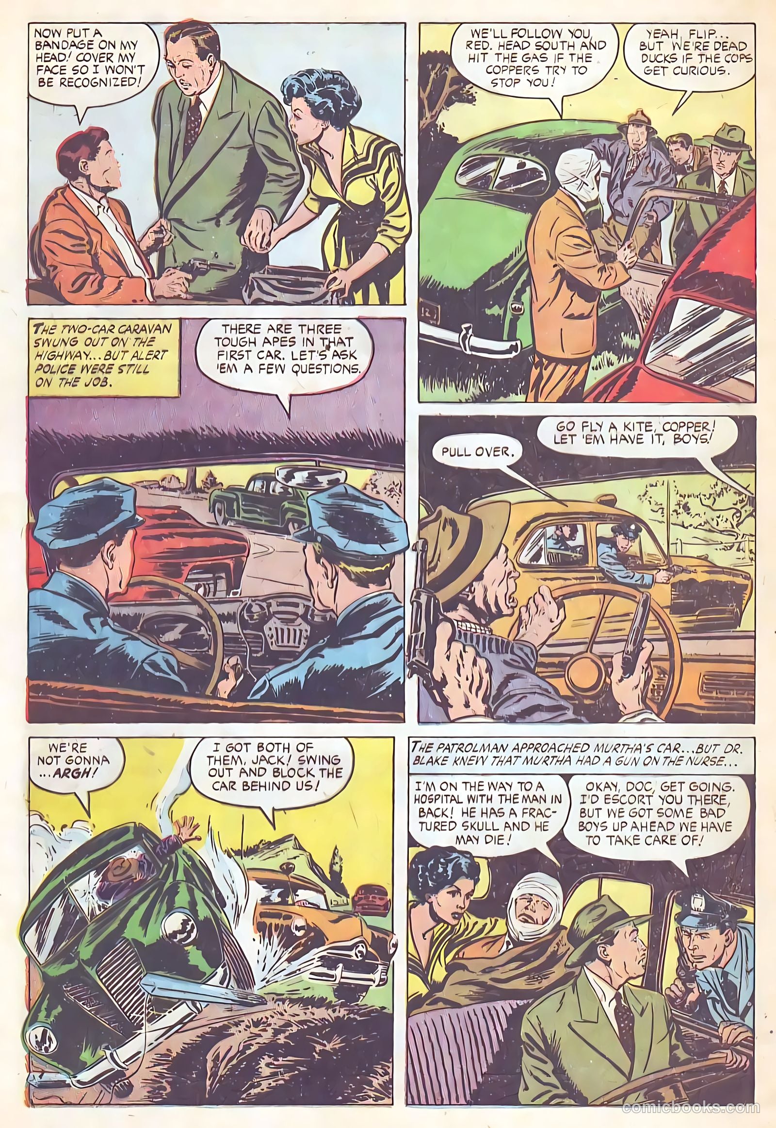 Authentic Police Cases #33 (1954) — page 32 of 36