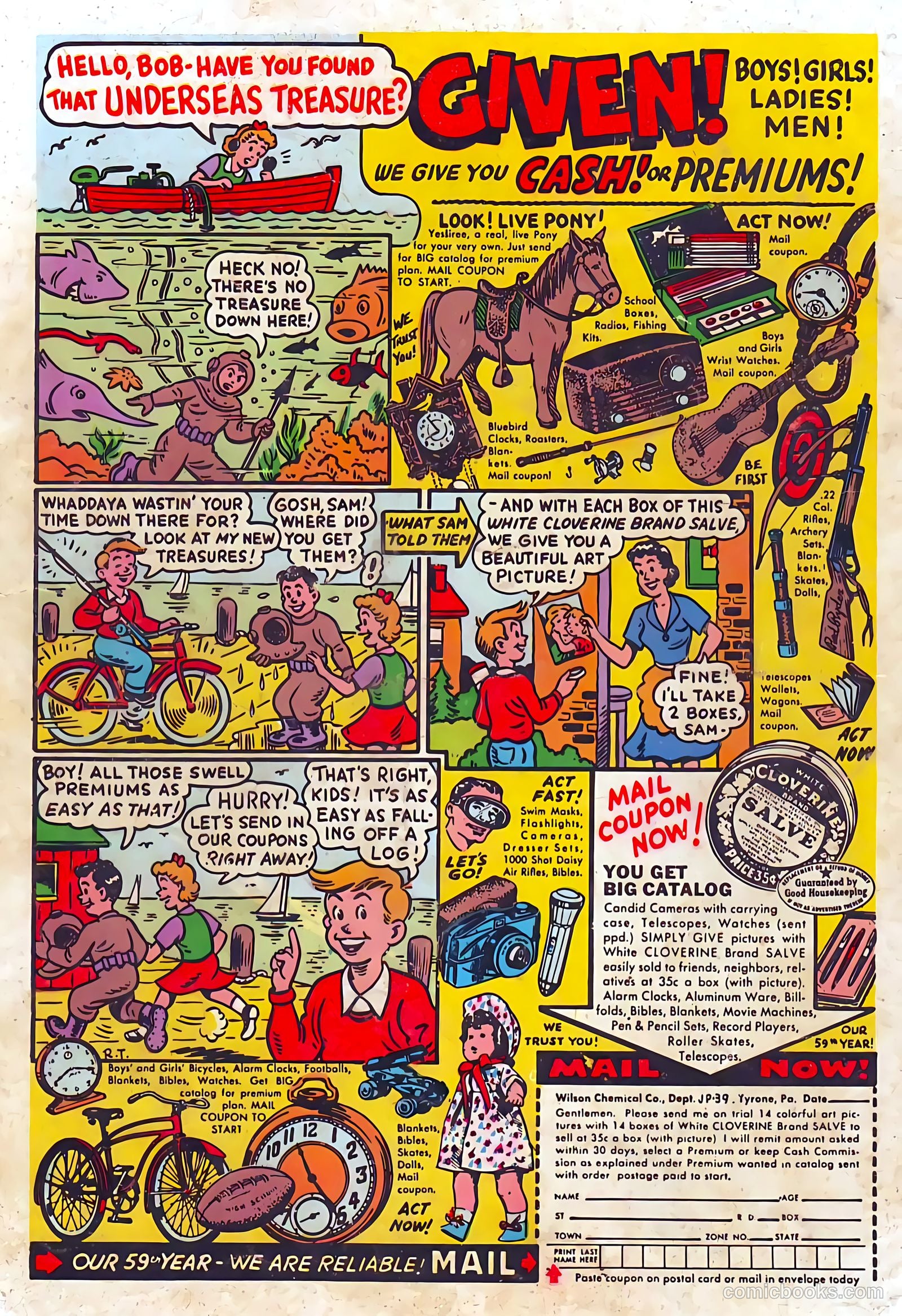 Authentic Police Cases #33 (1954) — page 36 of 36