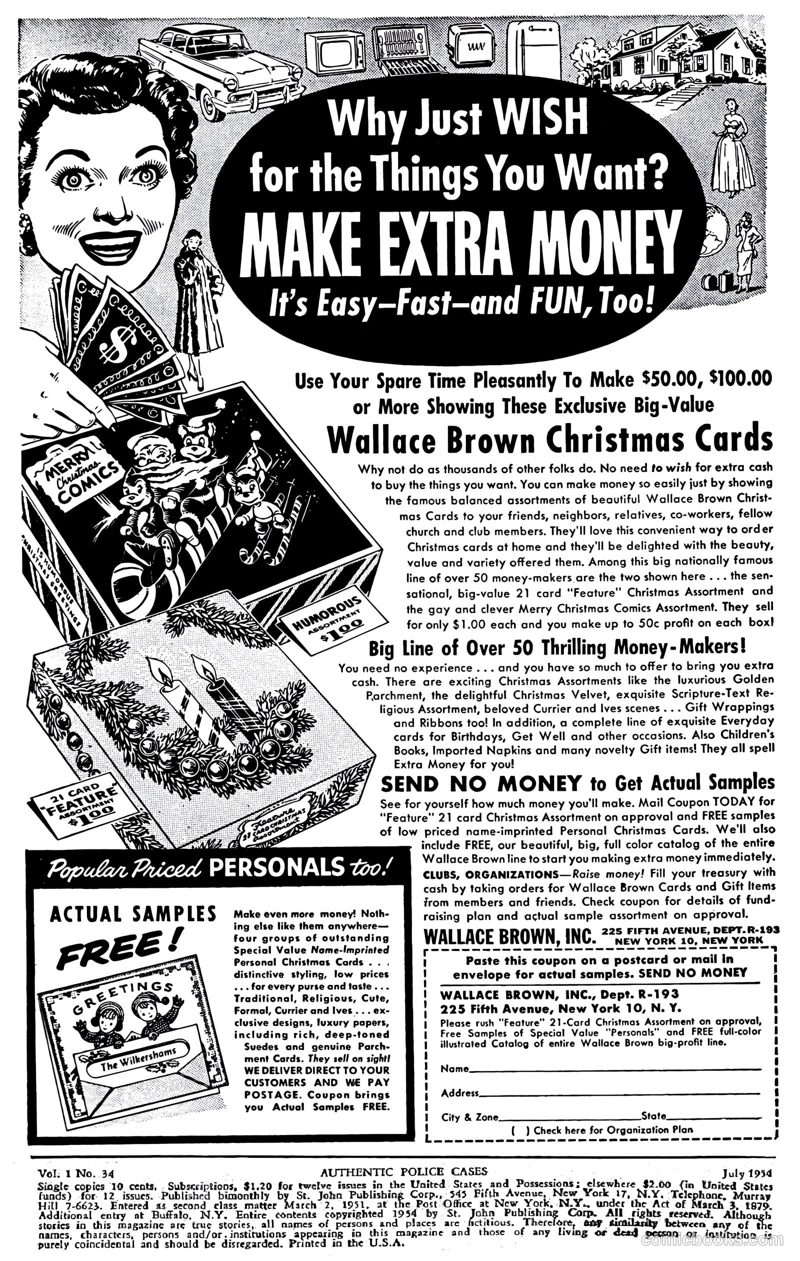 Authentic Police Cases #34 (1954) — page 2 of 36
