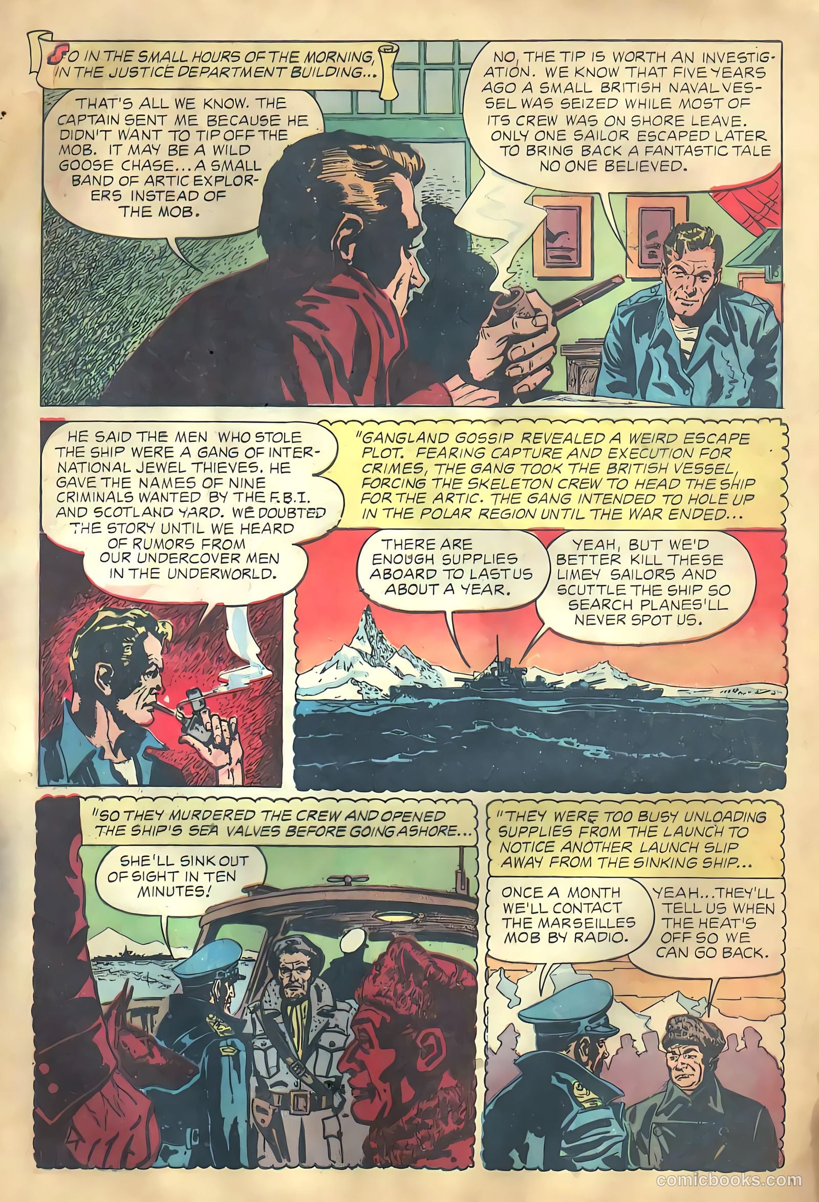 Authentic Police Cases #34 (1954) — page 5 of 36