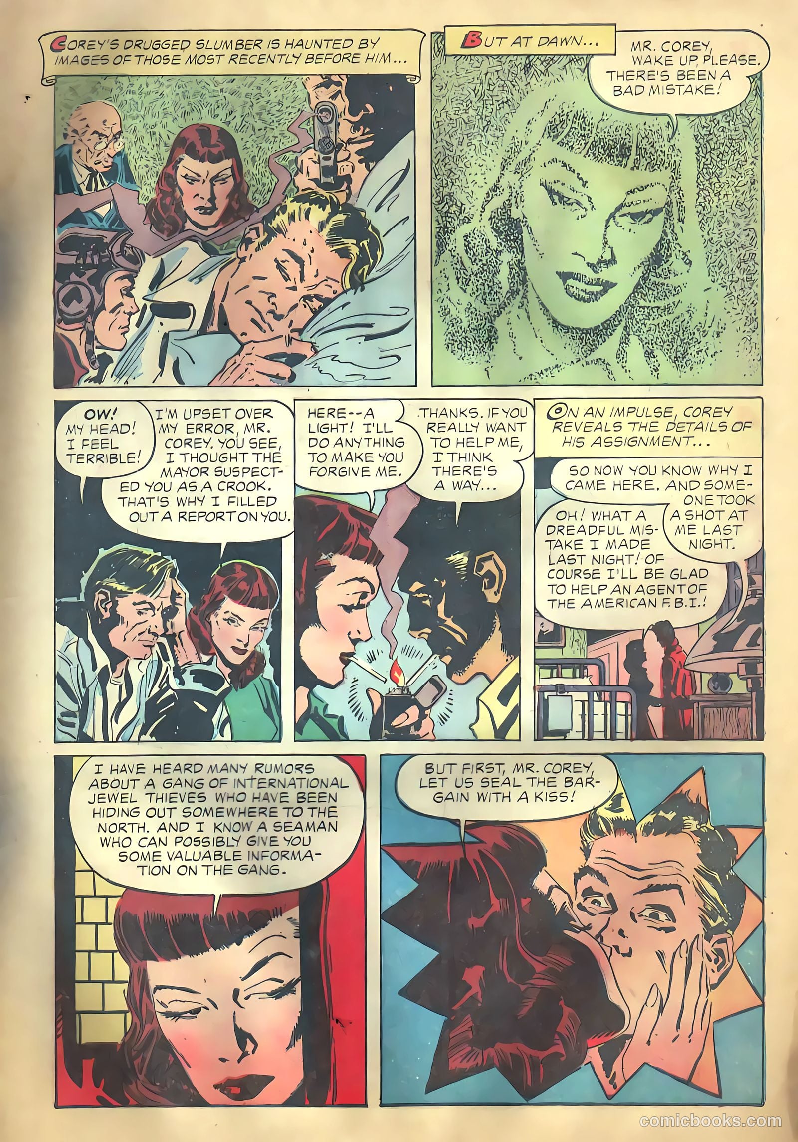 Authentic Police Cases #34 (1954) — page 9 of 36