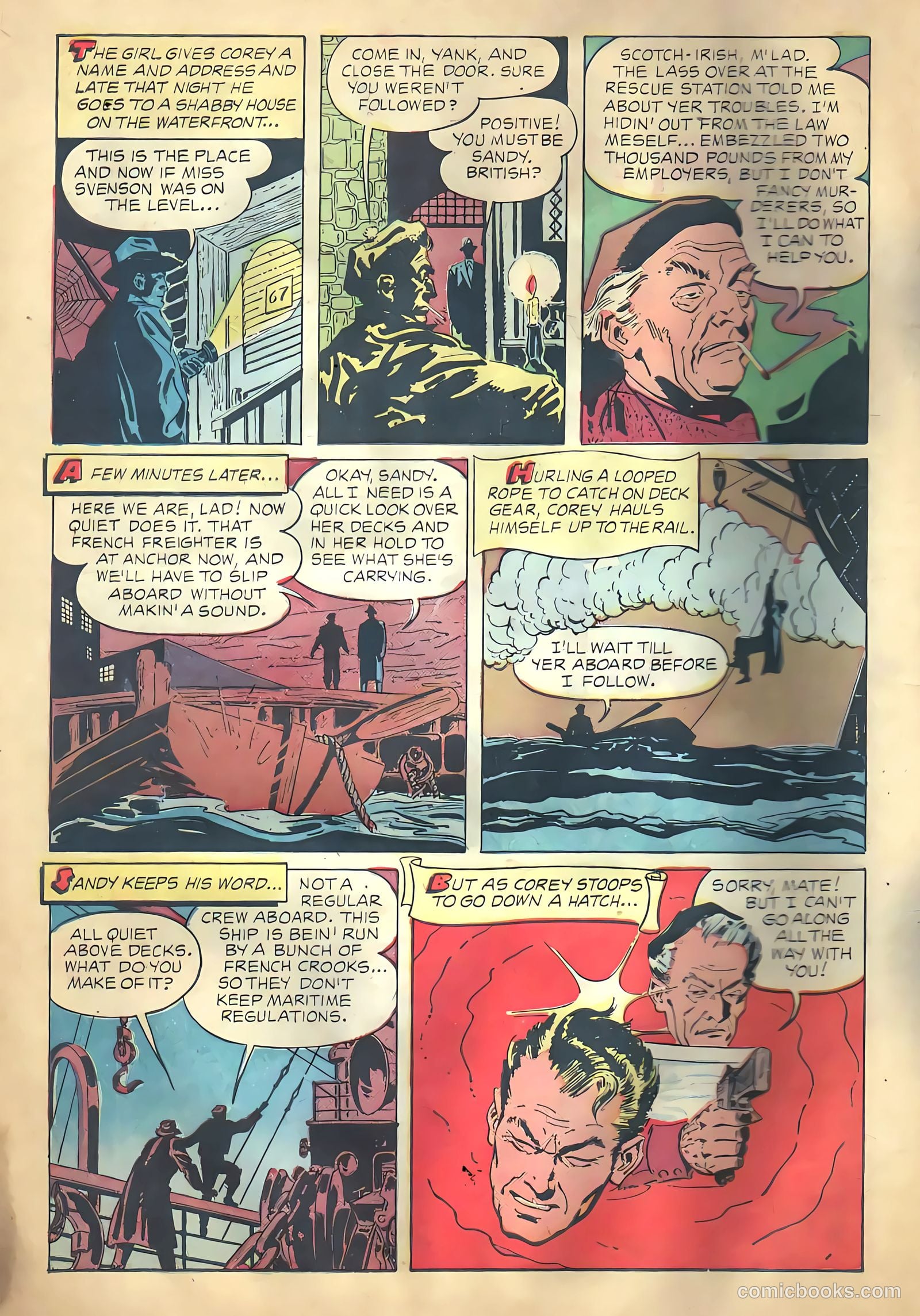 Authentic Police Cases #34 (1954) — page 10 of 36
