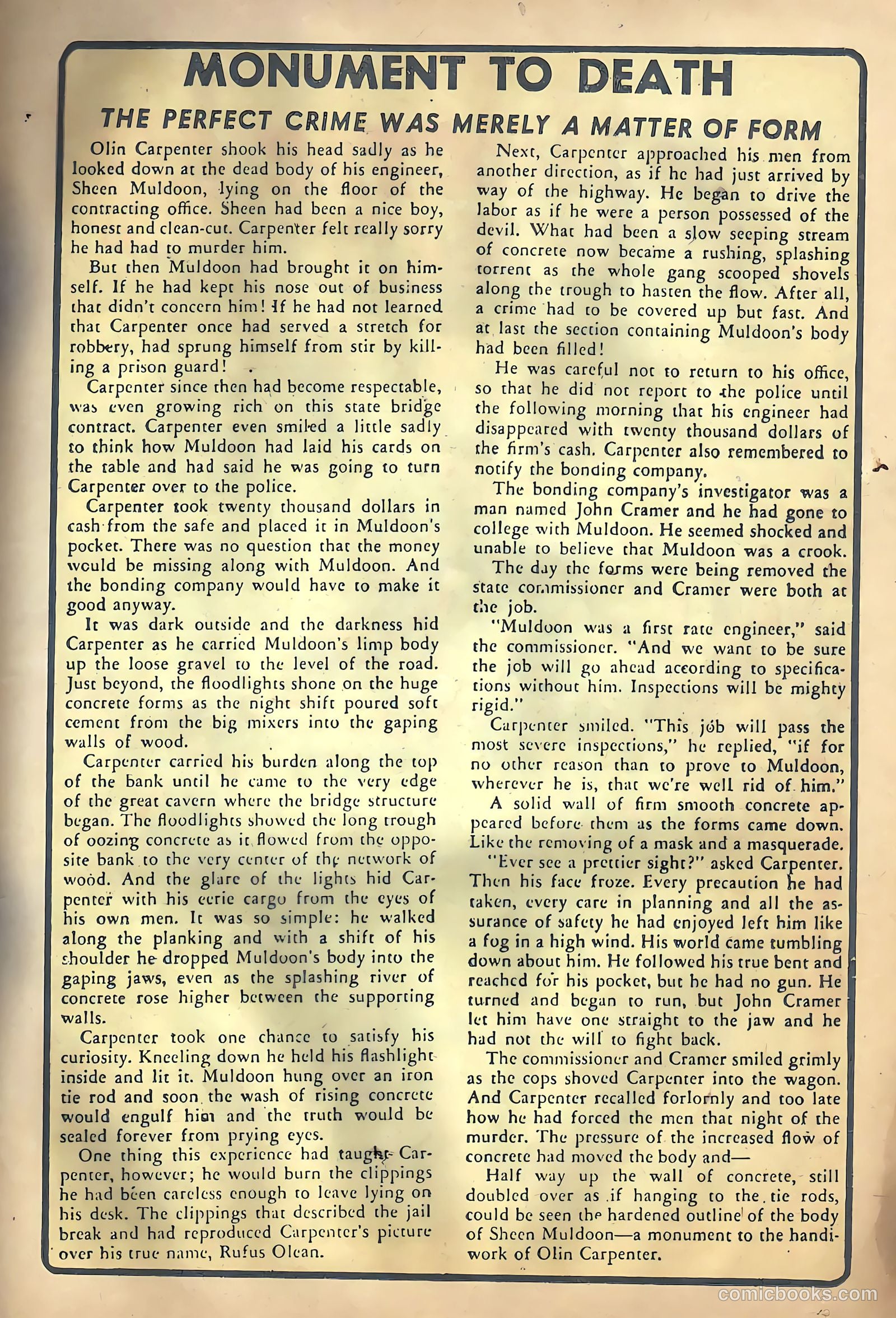 Authentic Police Cases #34 (1954) — page 13 of 36