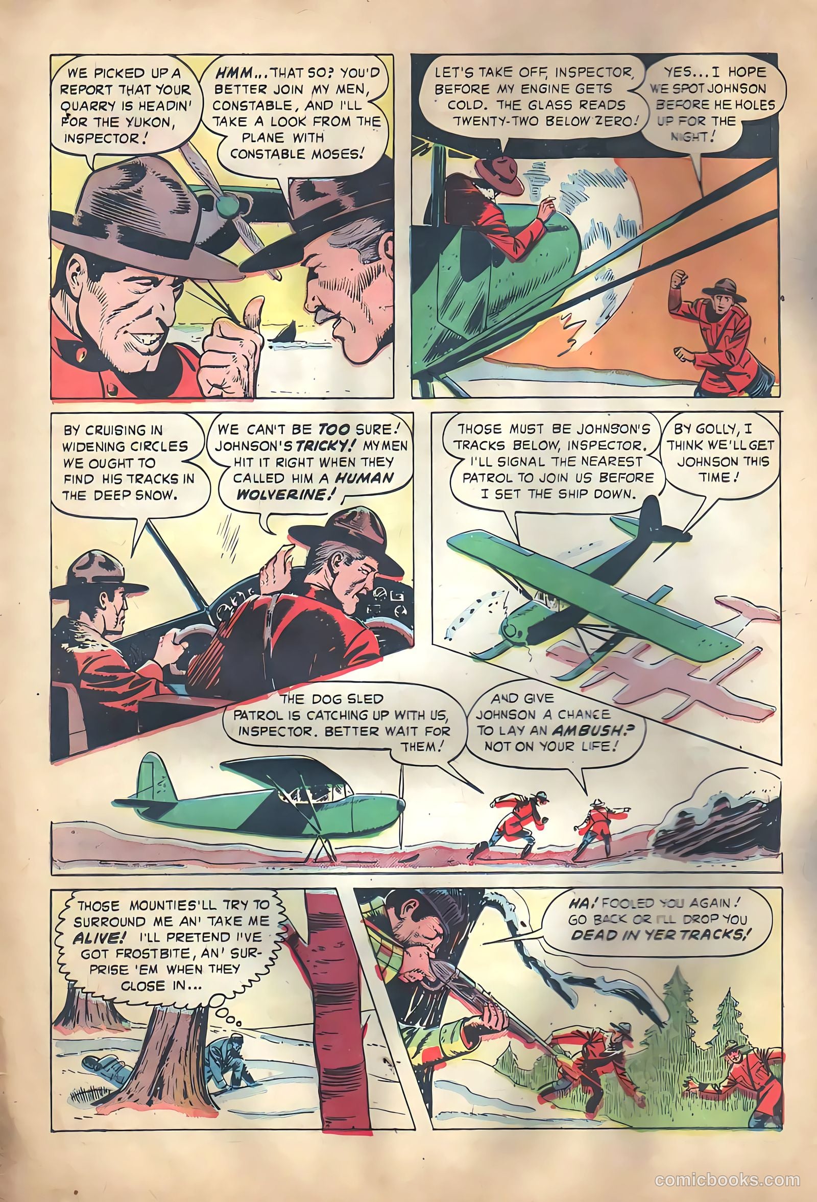 Authentic Police Cases #34 (1954) — page 22 of 36