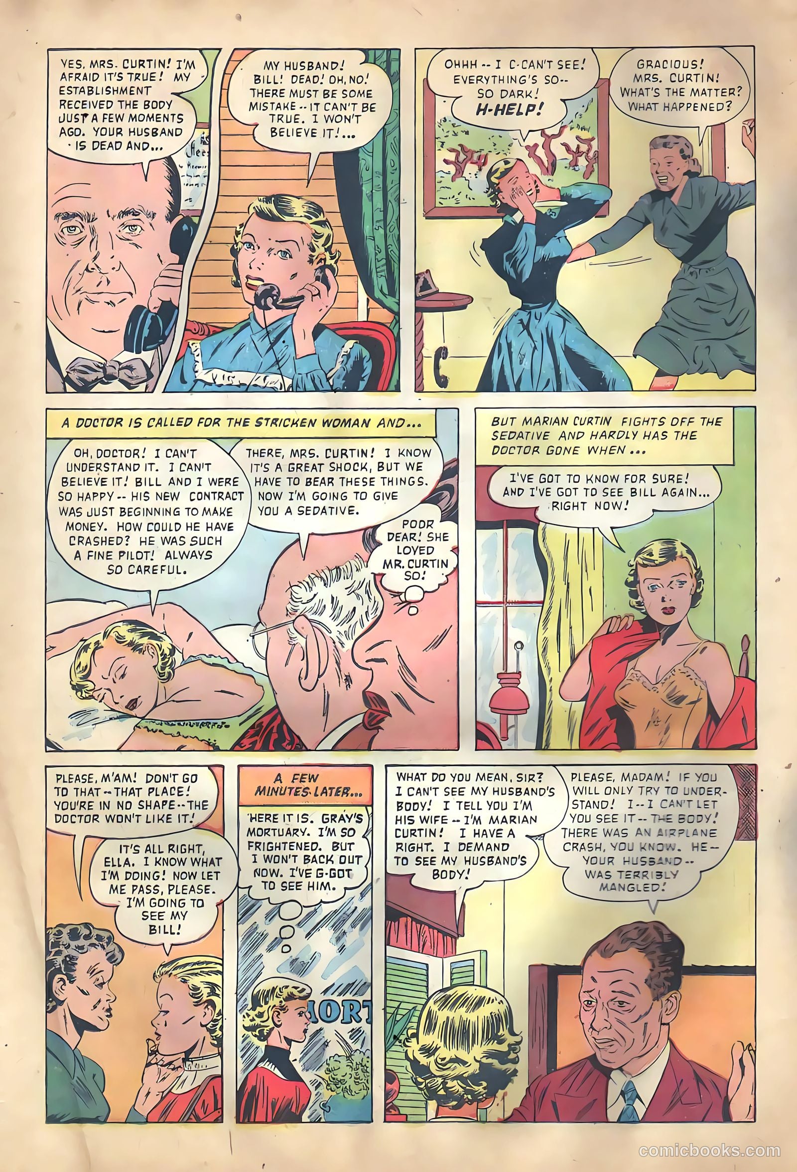 Authentic Police Cases #34 (1954) — page 26 of 36