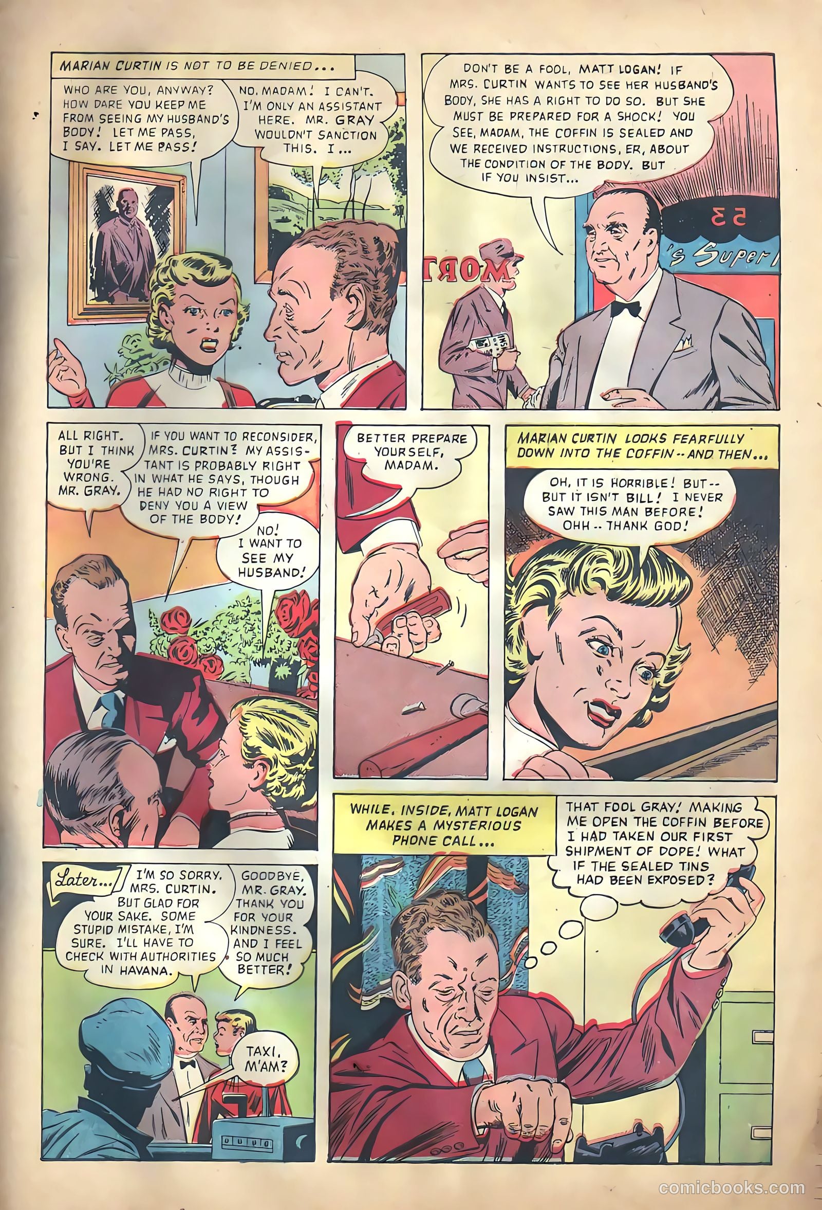 Authentic Police Cases #34 (1954) — page 27 of 36
