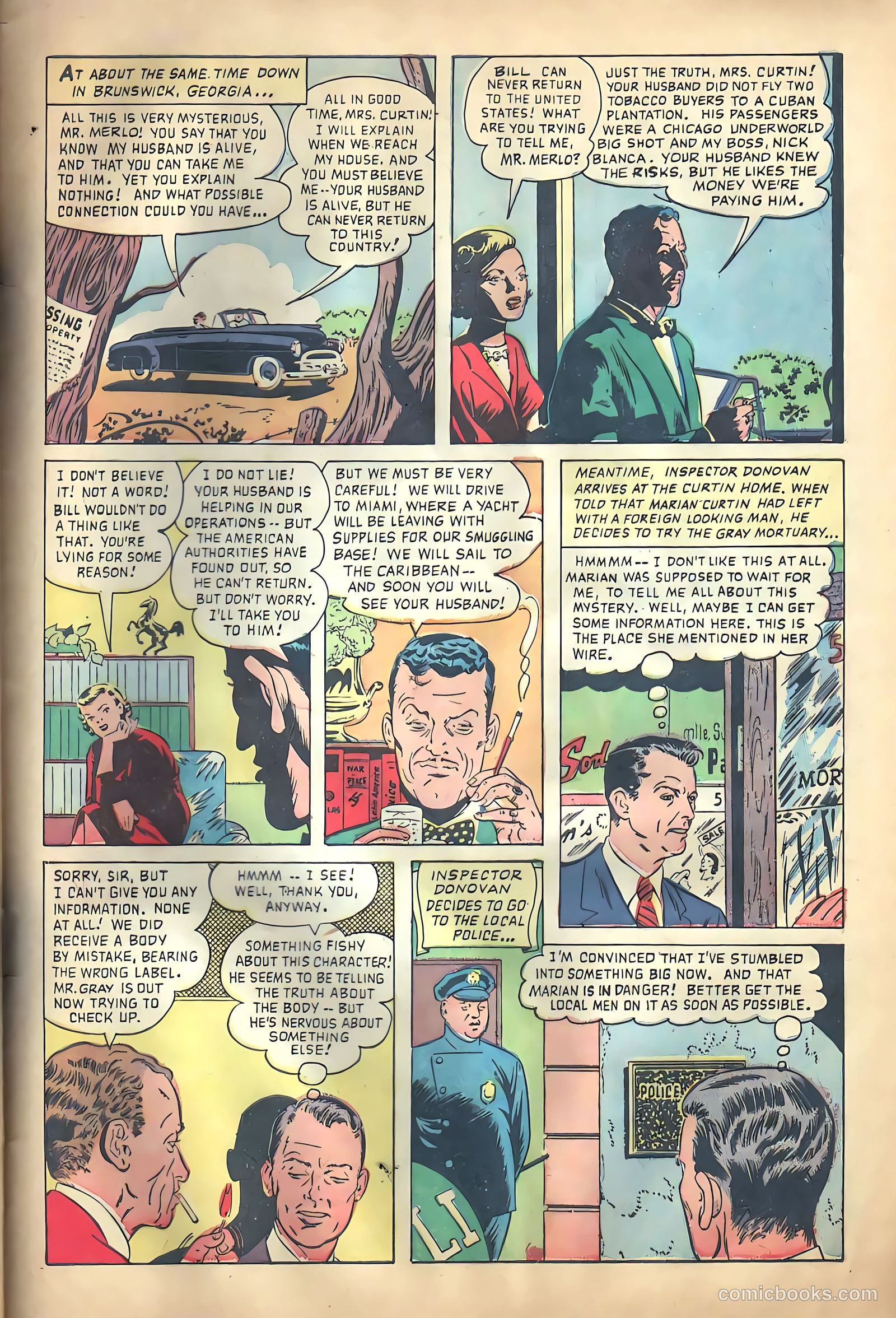 Authentic Police Cases #34 (1954) — page 29 of 36