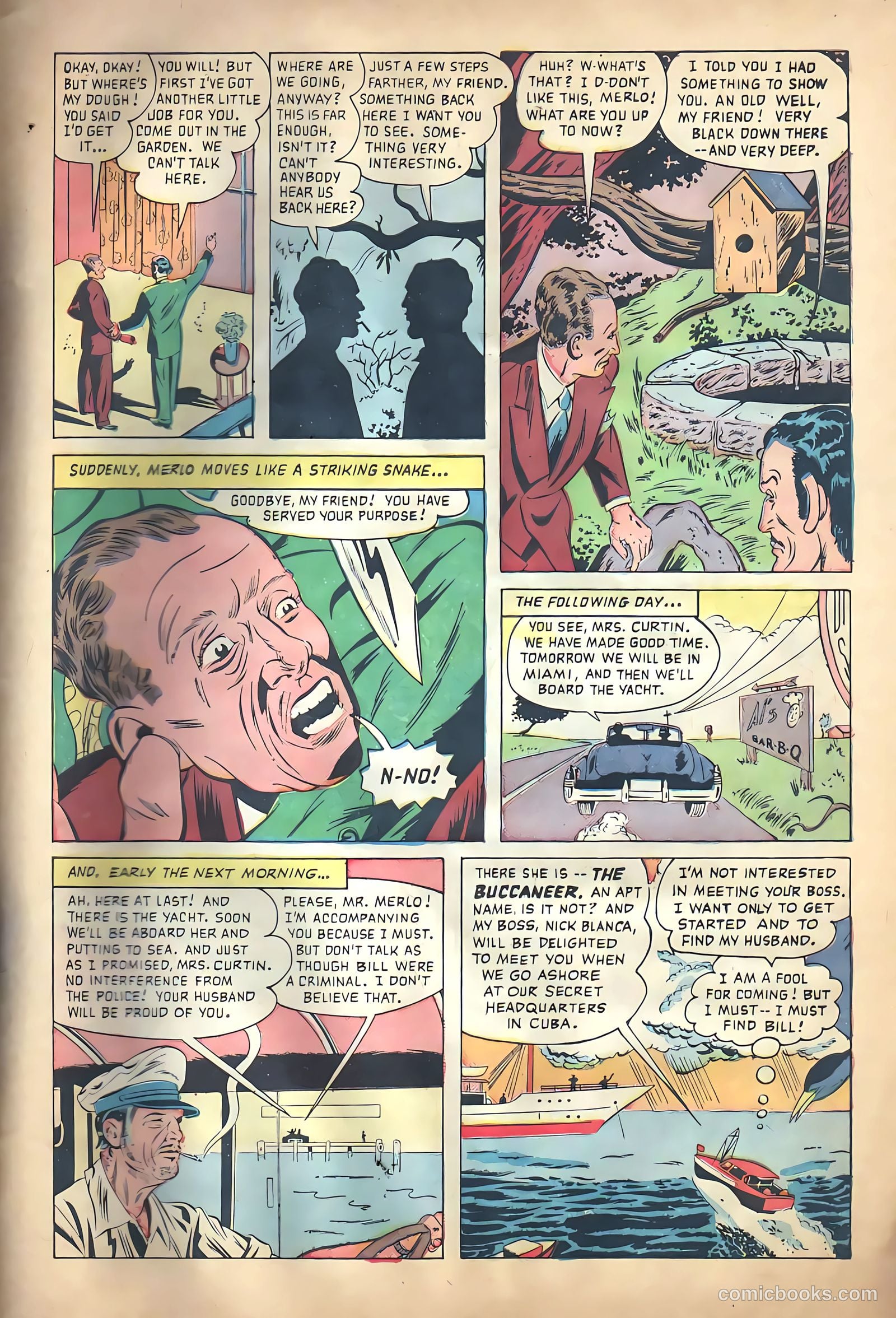 Authentic Police Cases #34 (1954) — page 31 of 36