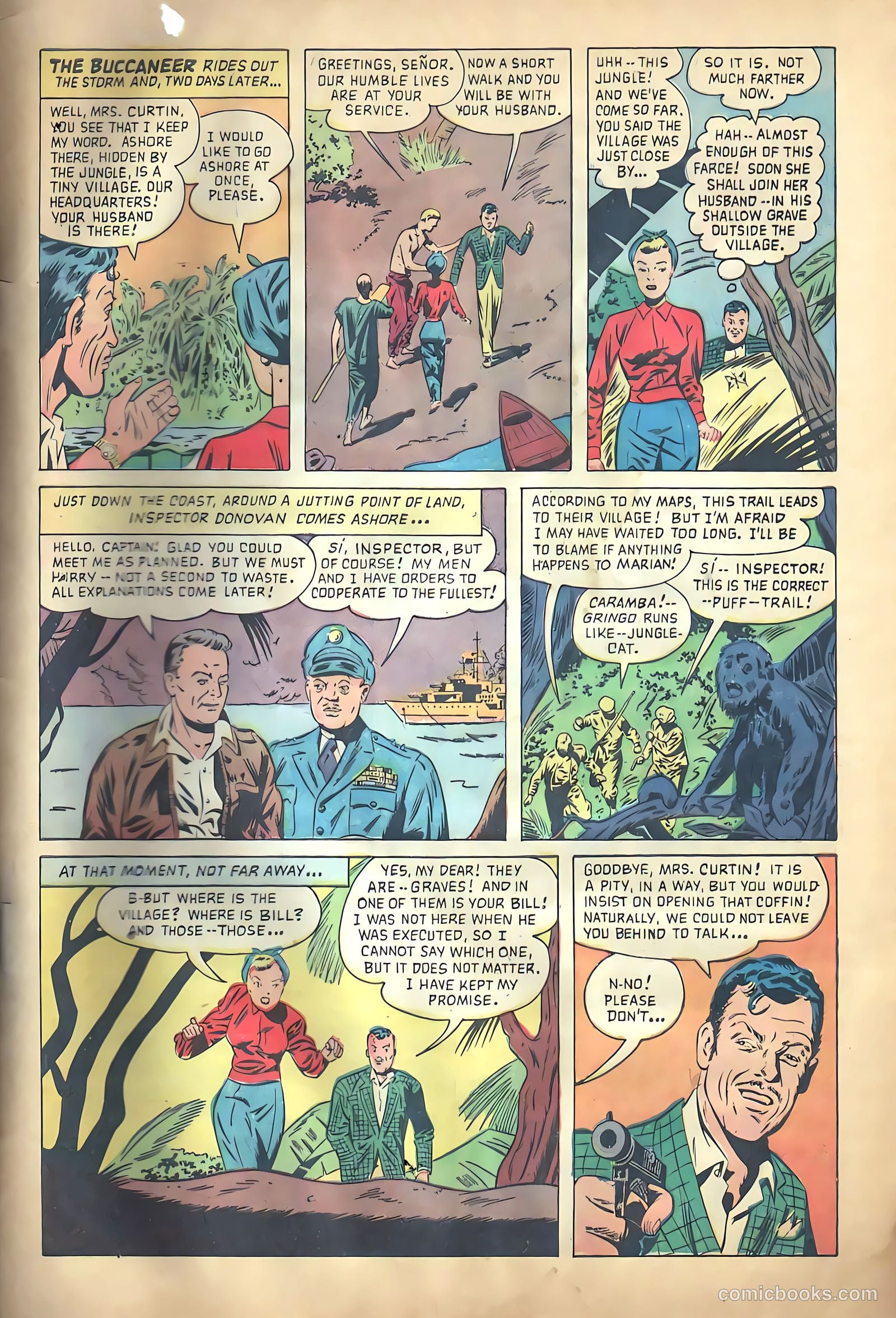 Authentic Police Cases #34 (1954) — page 33 of 36