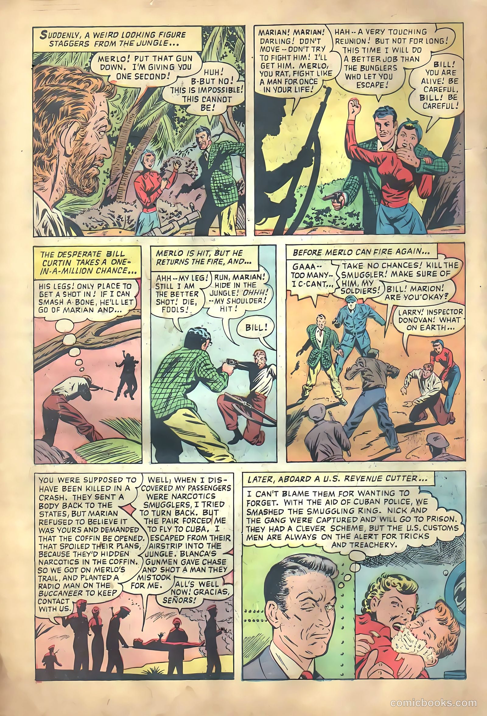 Authentic Police Cases #34 (1954) — page 34 of 36