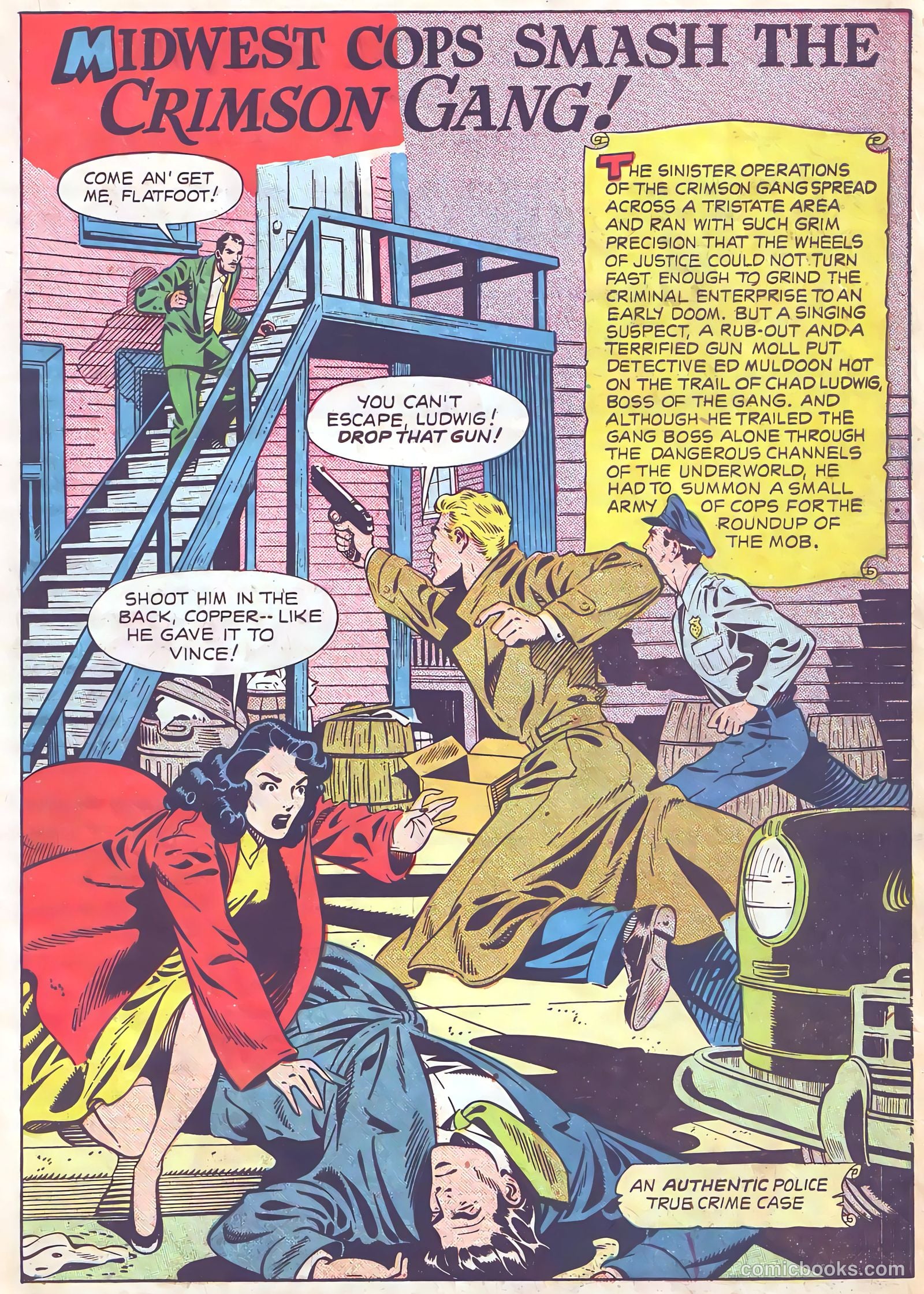 Authentic Police Cases #35 (1954) — page 3 of 36