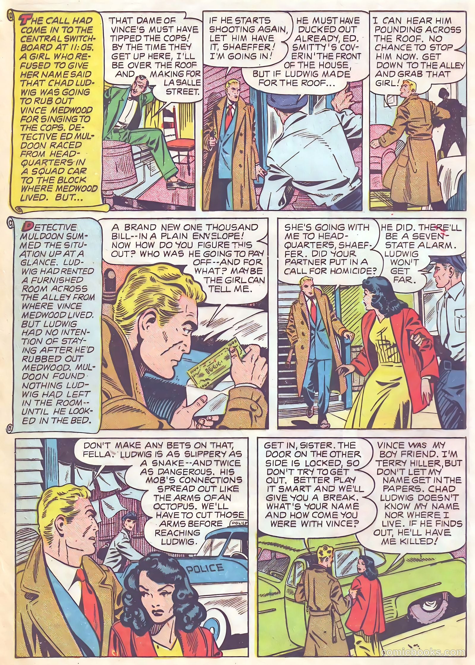 Authentic Police Cases #35 (1954) — page 4 of 36