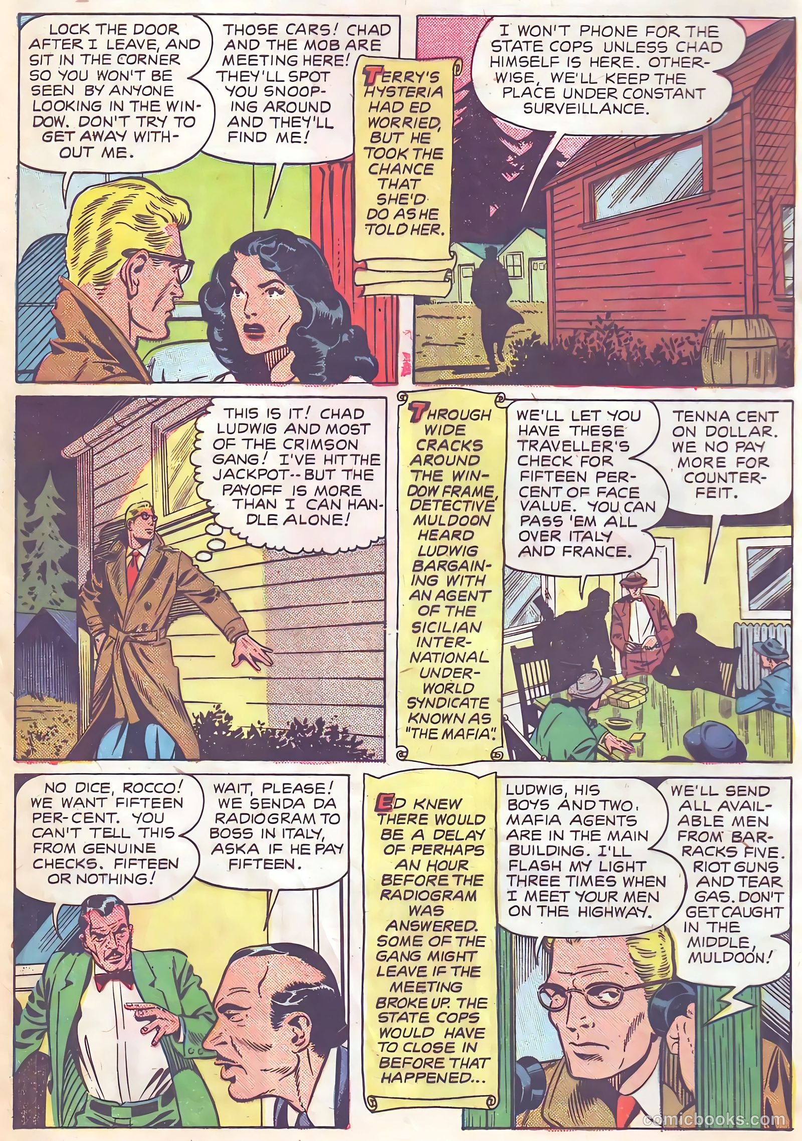 Authentic Police Cases #35 (1954) — page 8 of 36