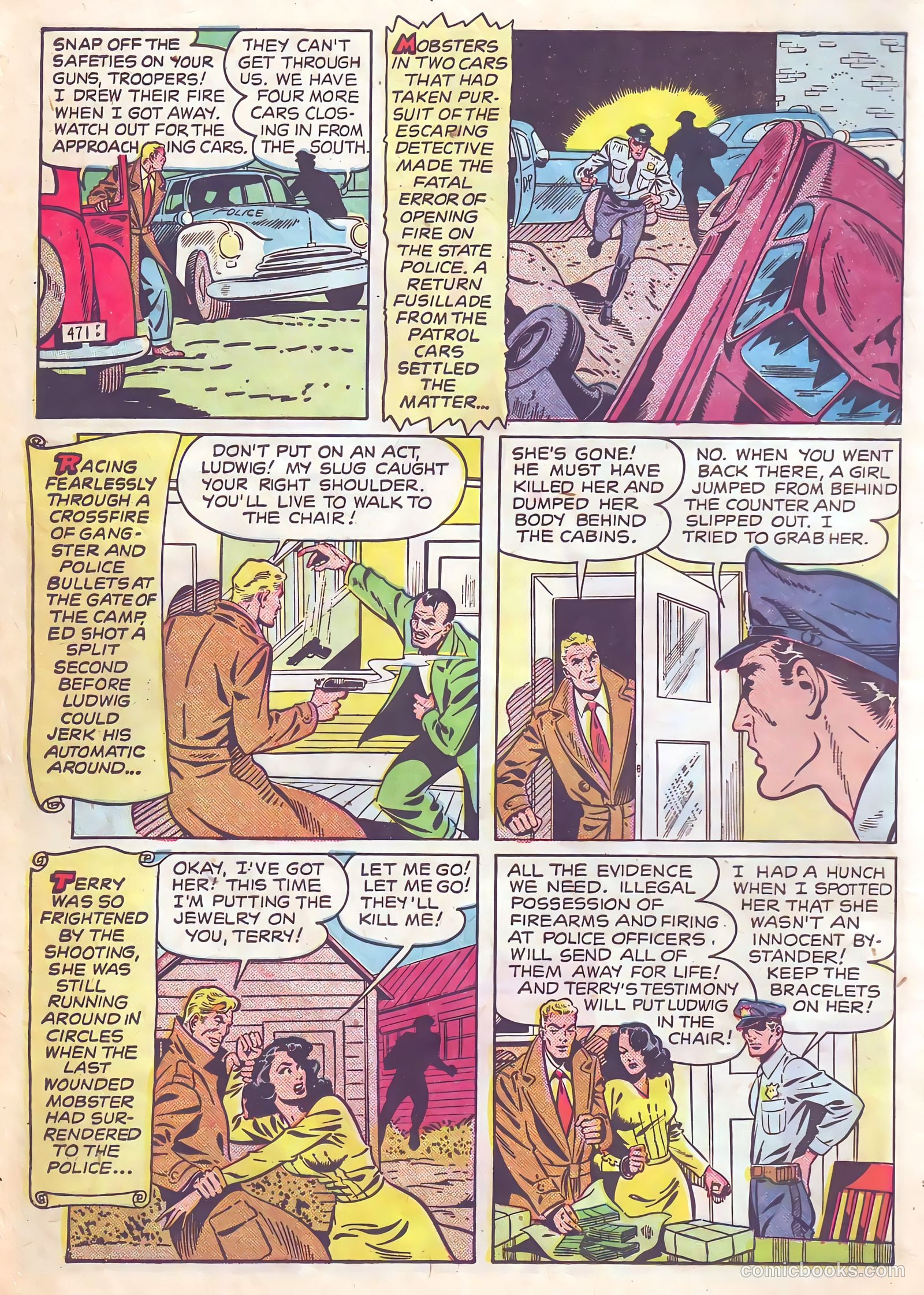 Authentic Police Cases #35 (1954) — page 10 of 36