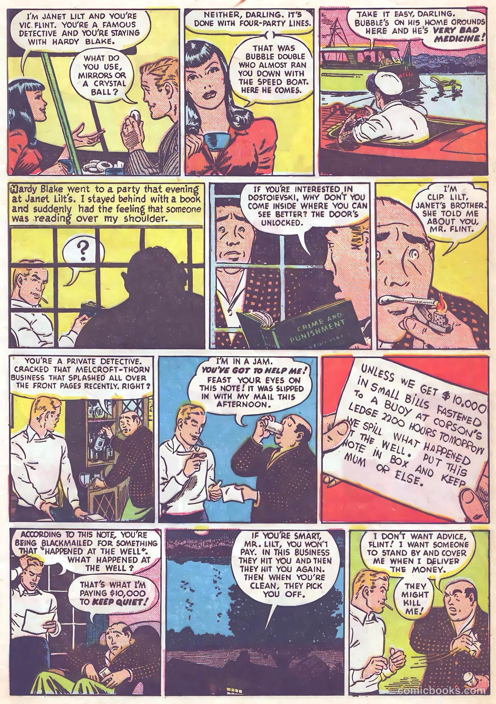 Authentic Police Cases #35 (1954) — page 13 of 36