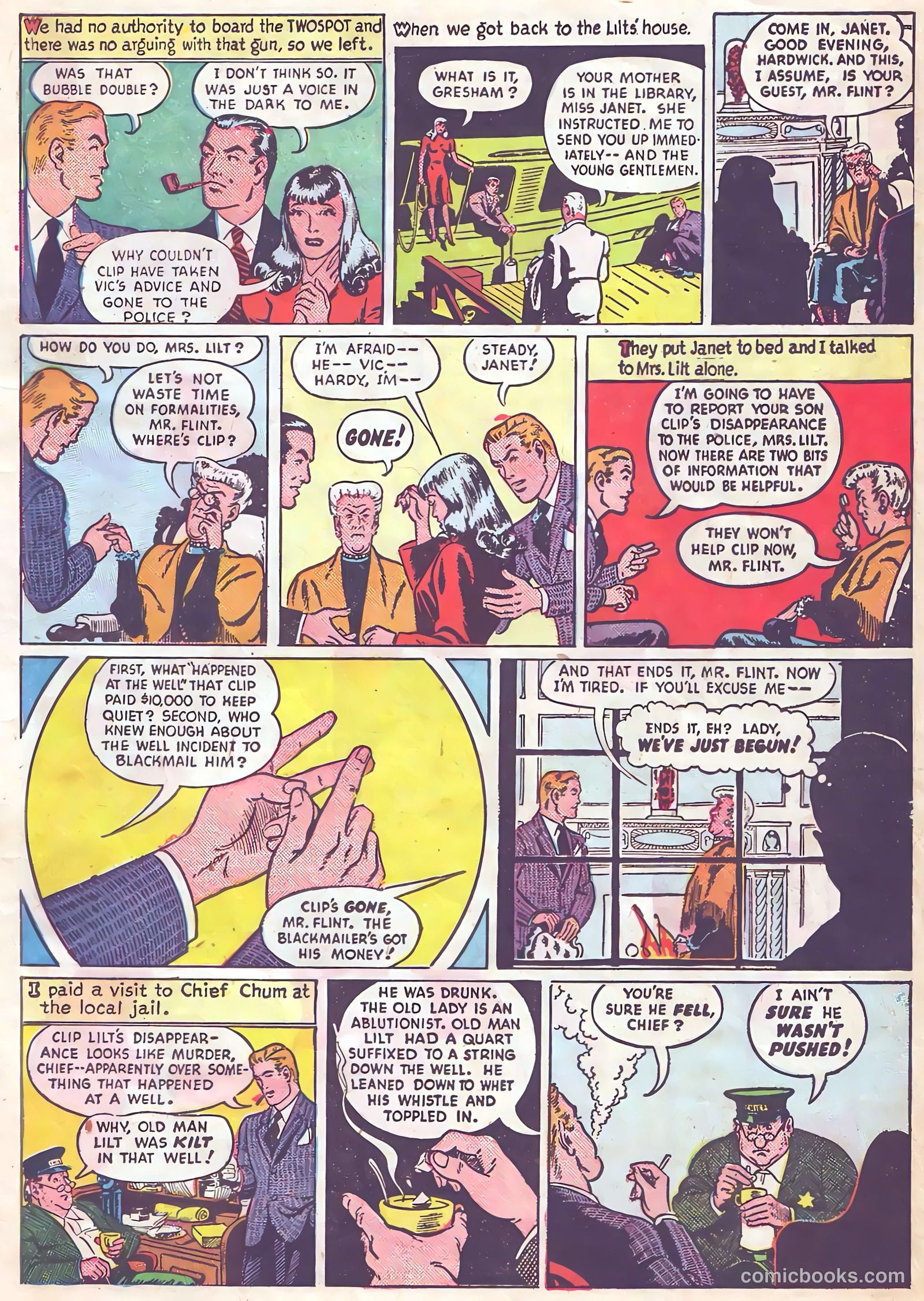 Authentic Police Cases #35 (1954) — page 15 of 36