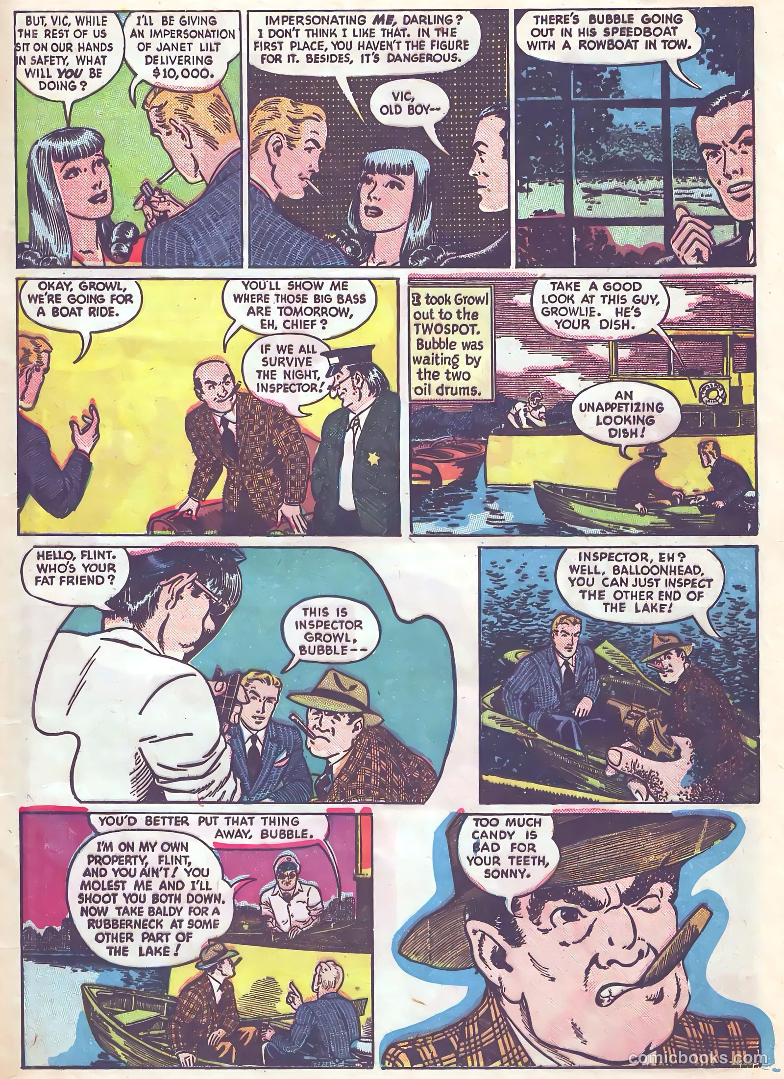Authentic Police Cases #35 (1954) — page 21 of 36