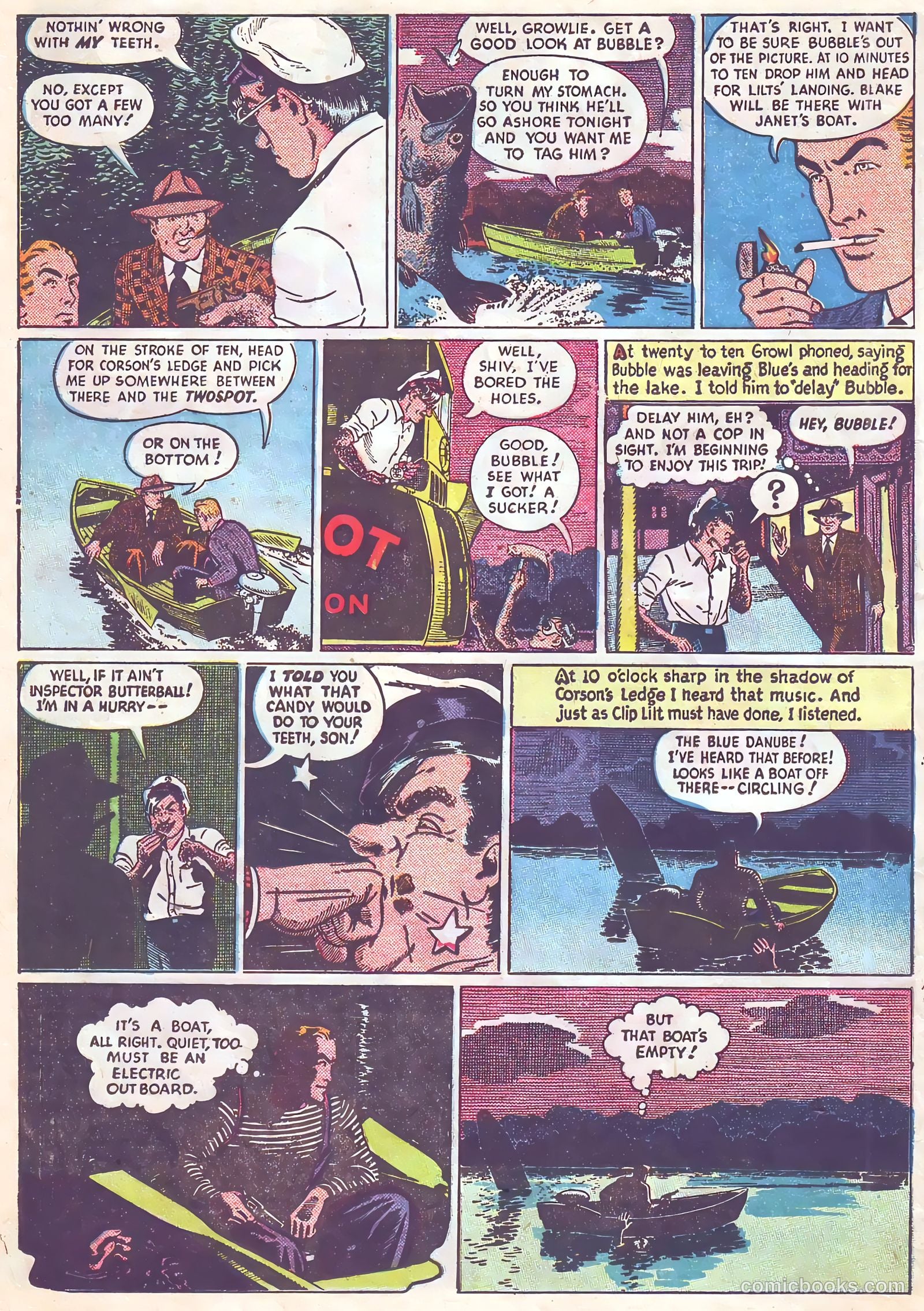 Authentic Police Cases #35 (1954) — page 22 of 36