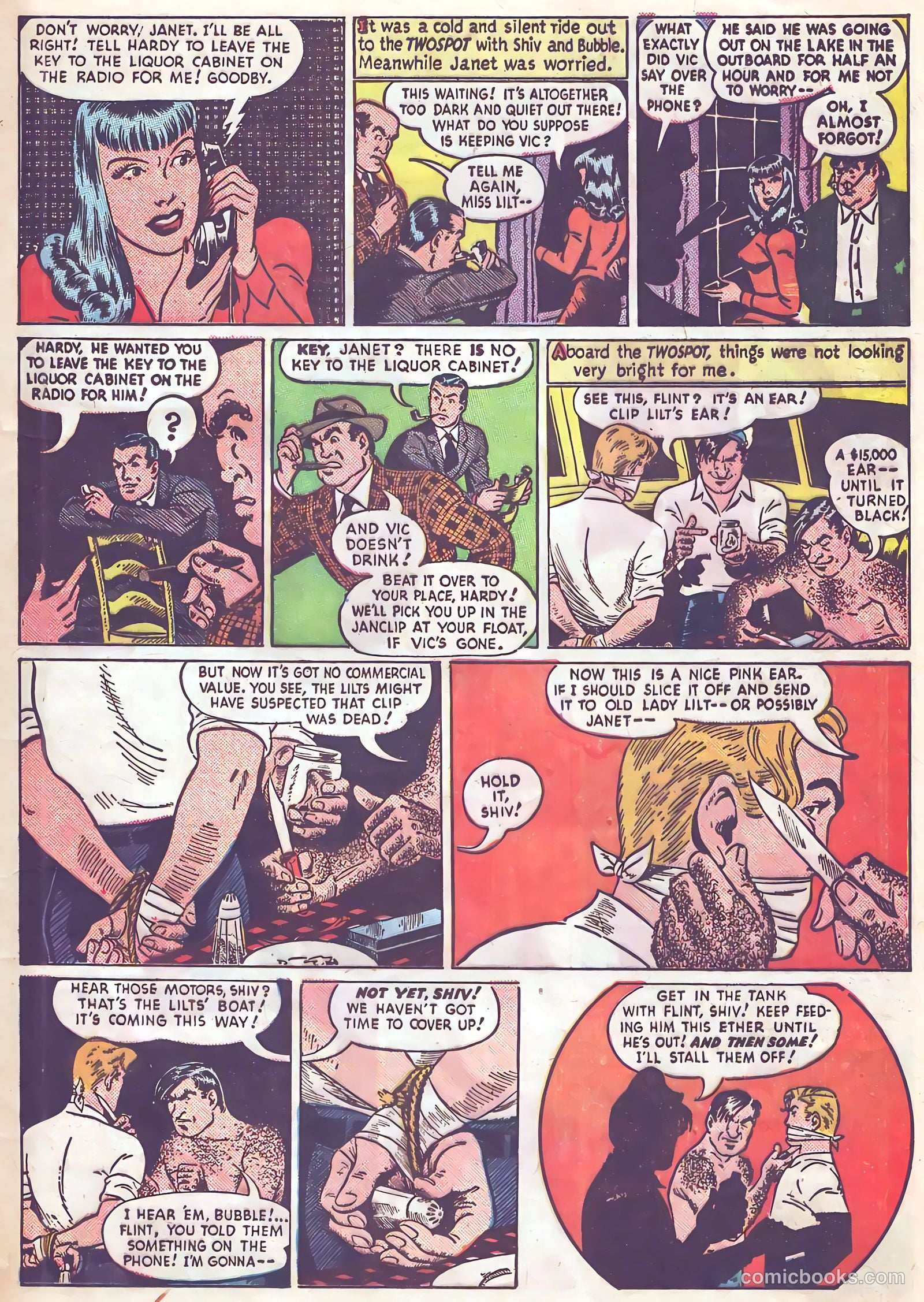 Authentic Police Cases #35 (1954) — page 25 of 36