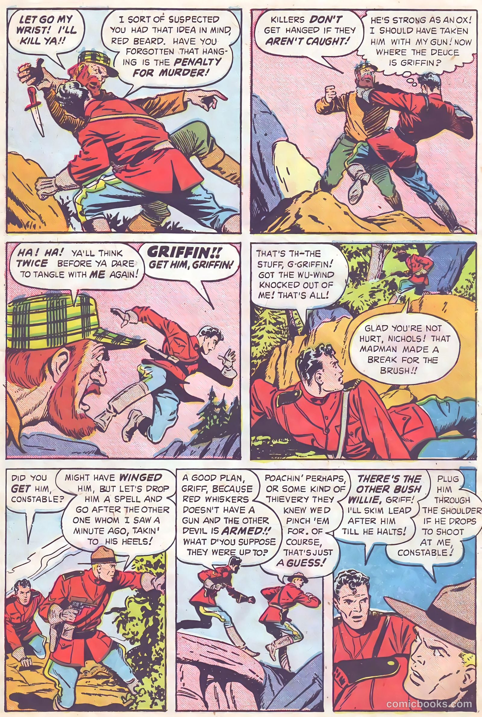 Authentic Police Cases #35 (1954) — page 30 of 36