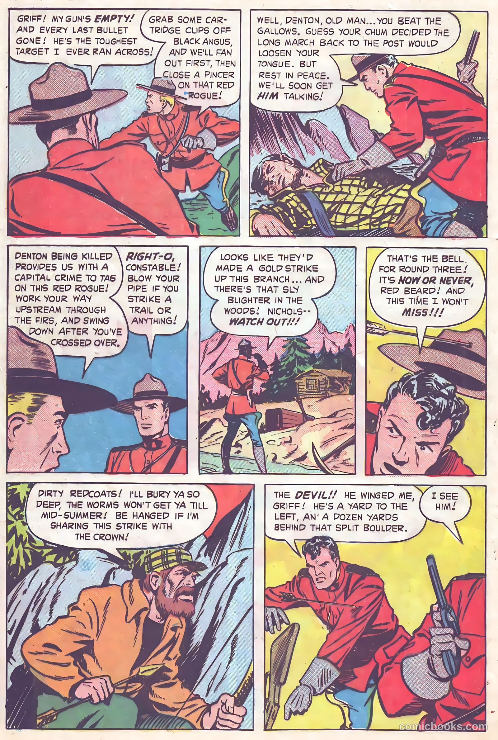 Authentic Police Cases #35 (1954) — page 32 of 36