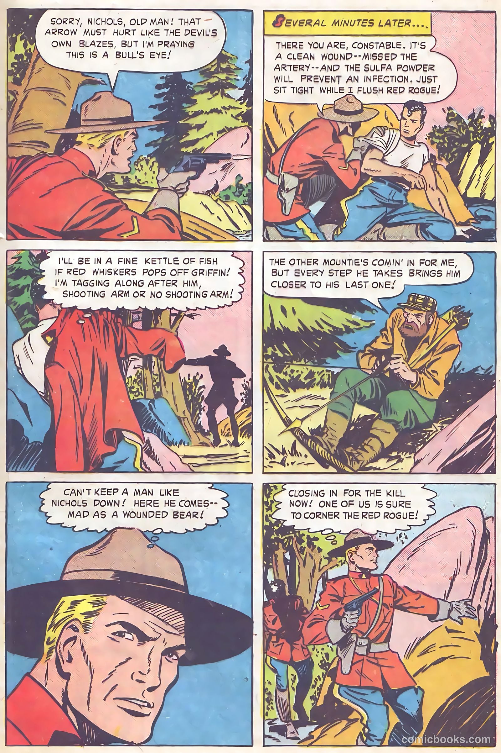 Authentic Police Cases #35 (1954) — page 33 of 36