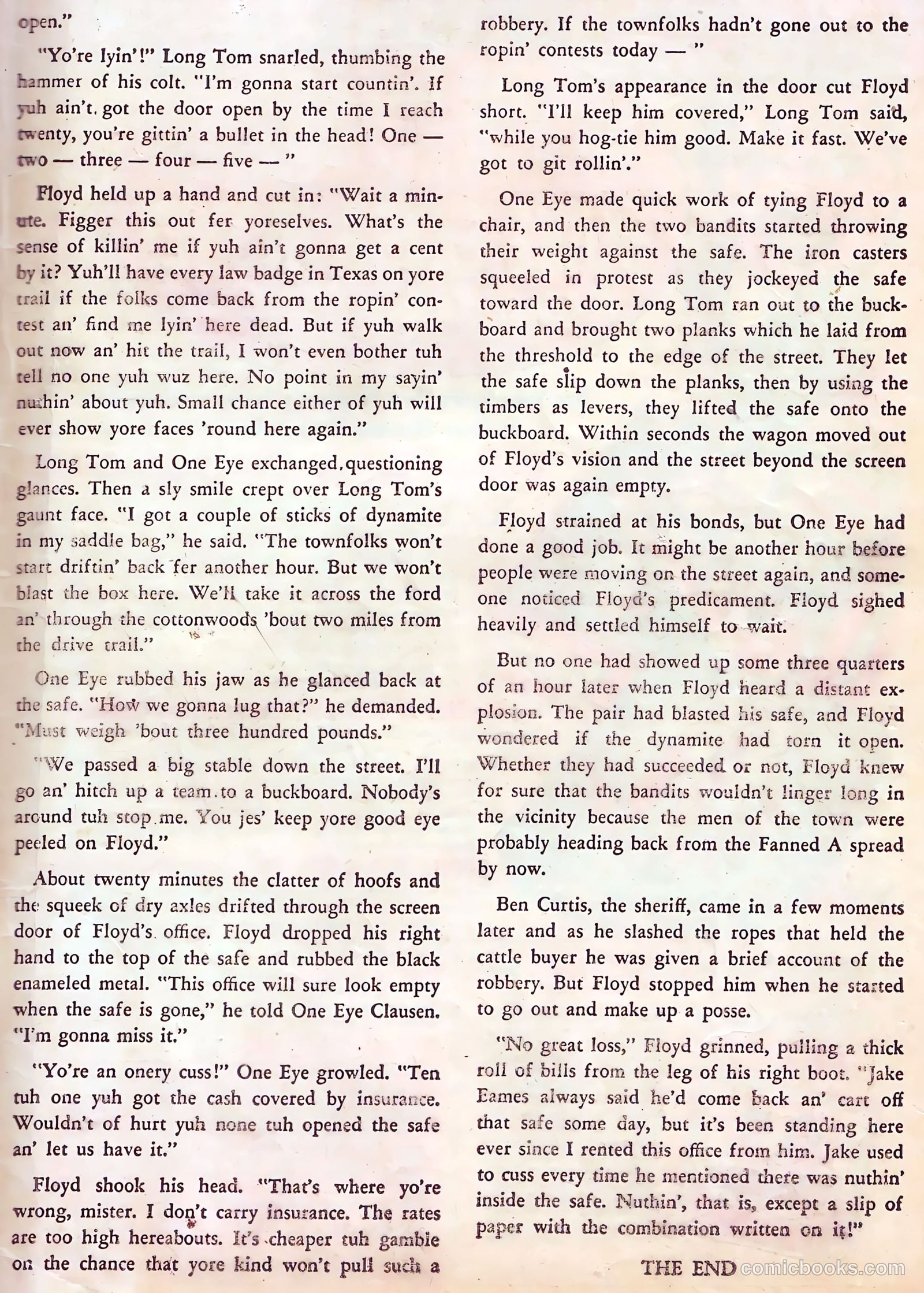 Authentic Police Cases #35 (1954) — page 35 of 36