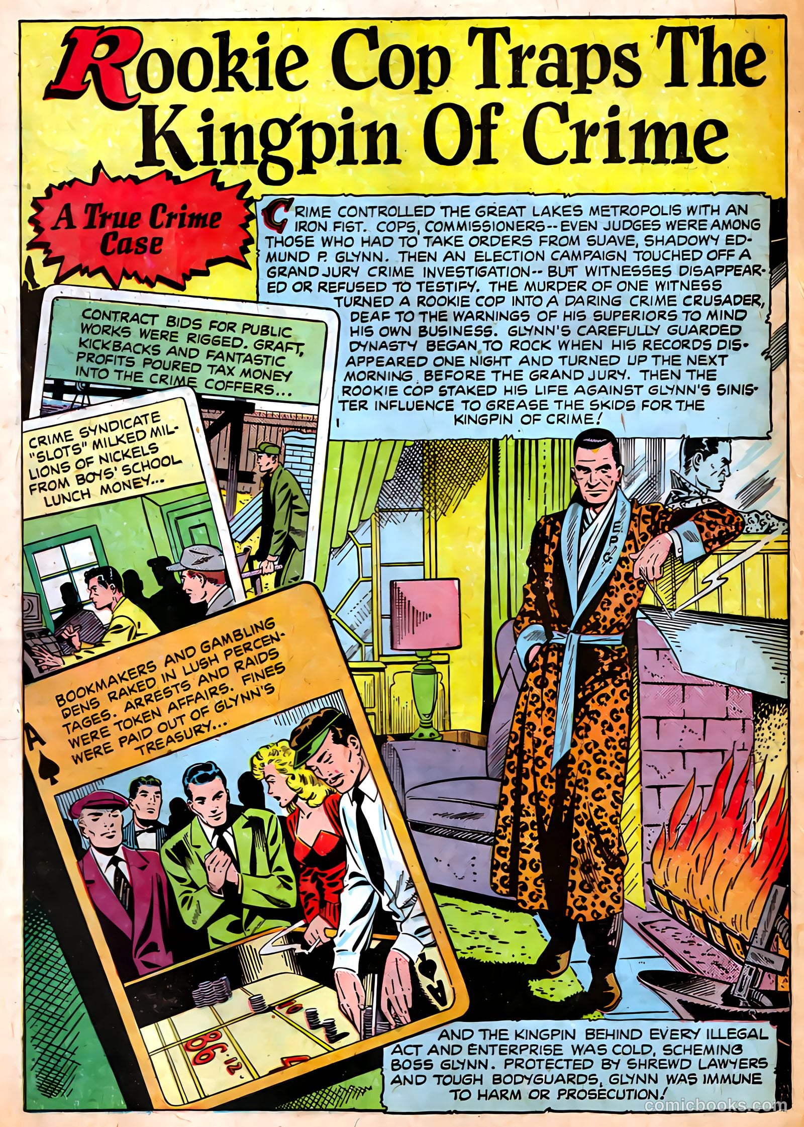 Authentic Police Cases #36 (1954) — page 3 of 36