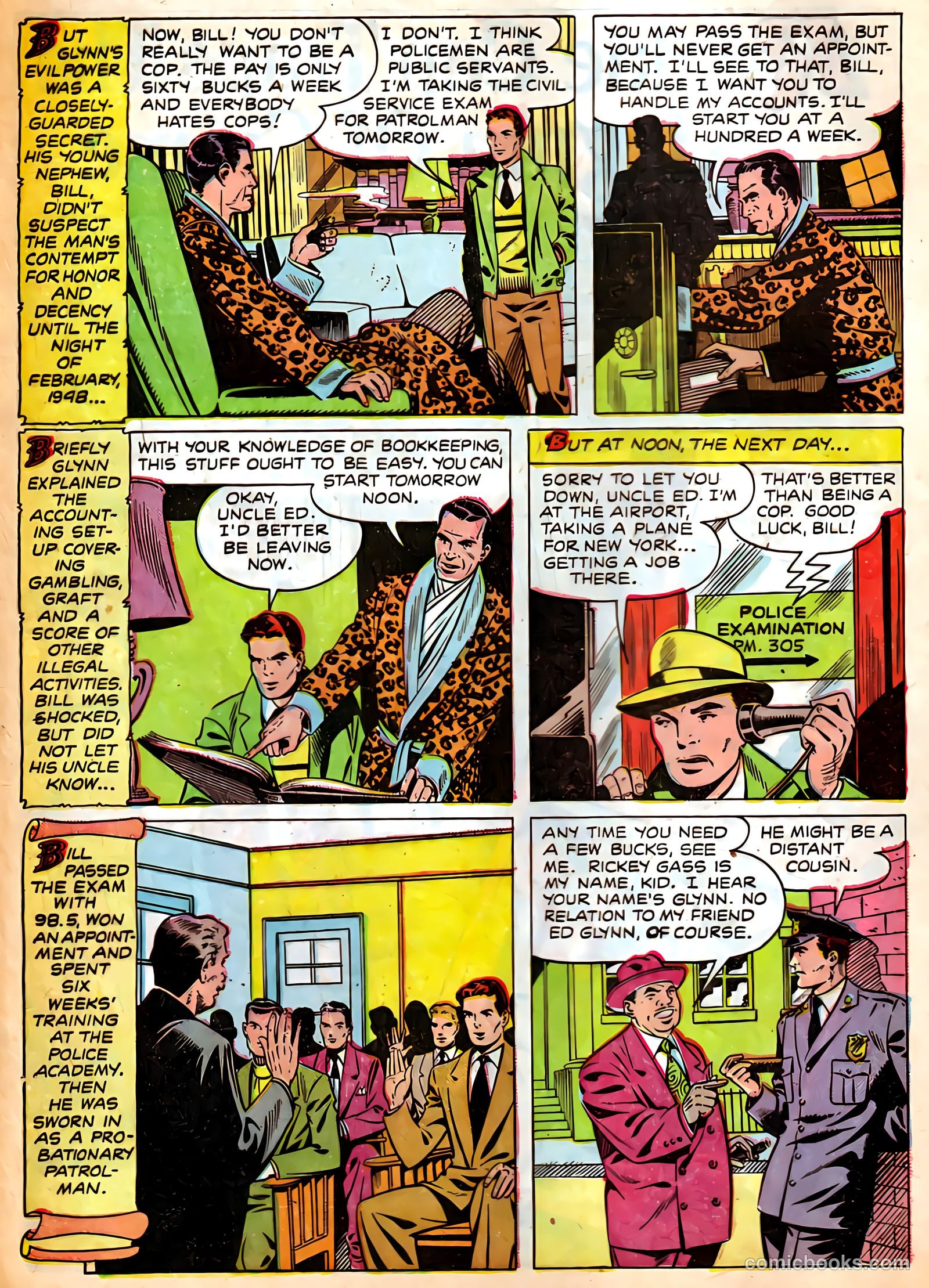 Authentic Police Cases #36 (1954) — page 4 of 36