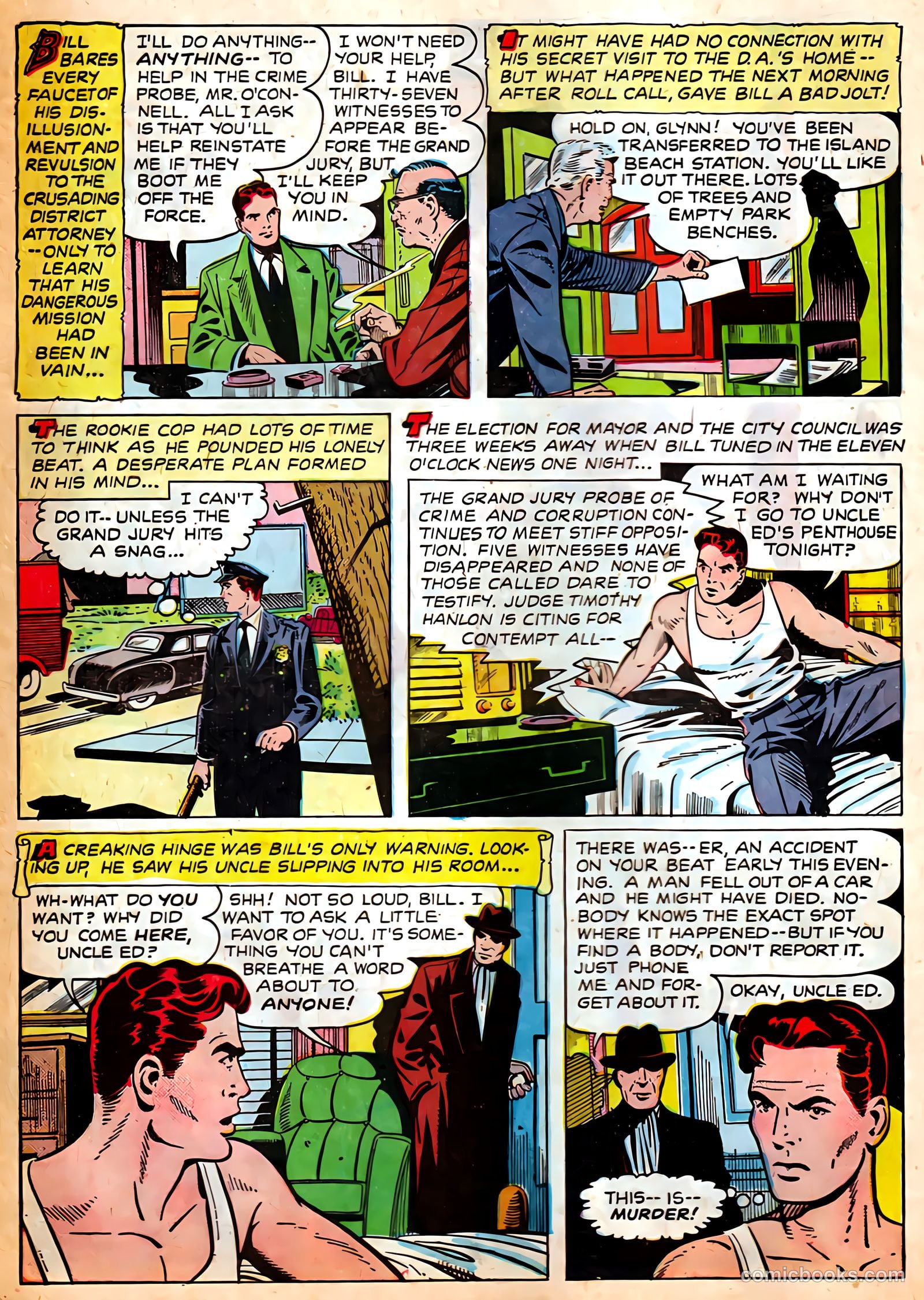 Authentic Police Cases #36 (1954) — page 6 of 36