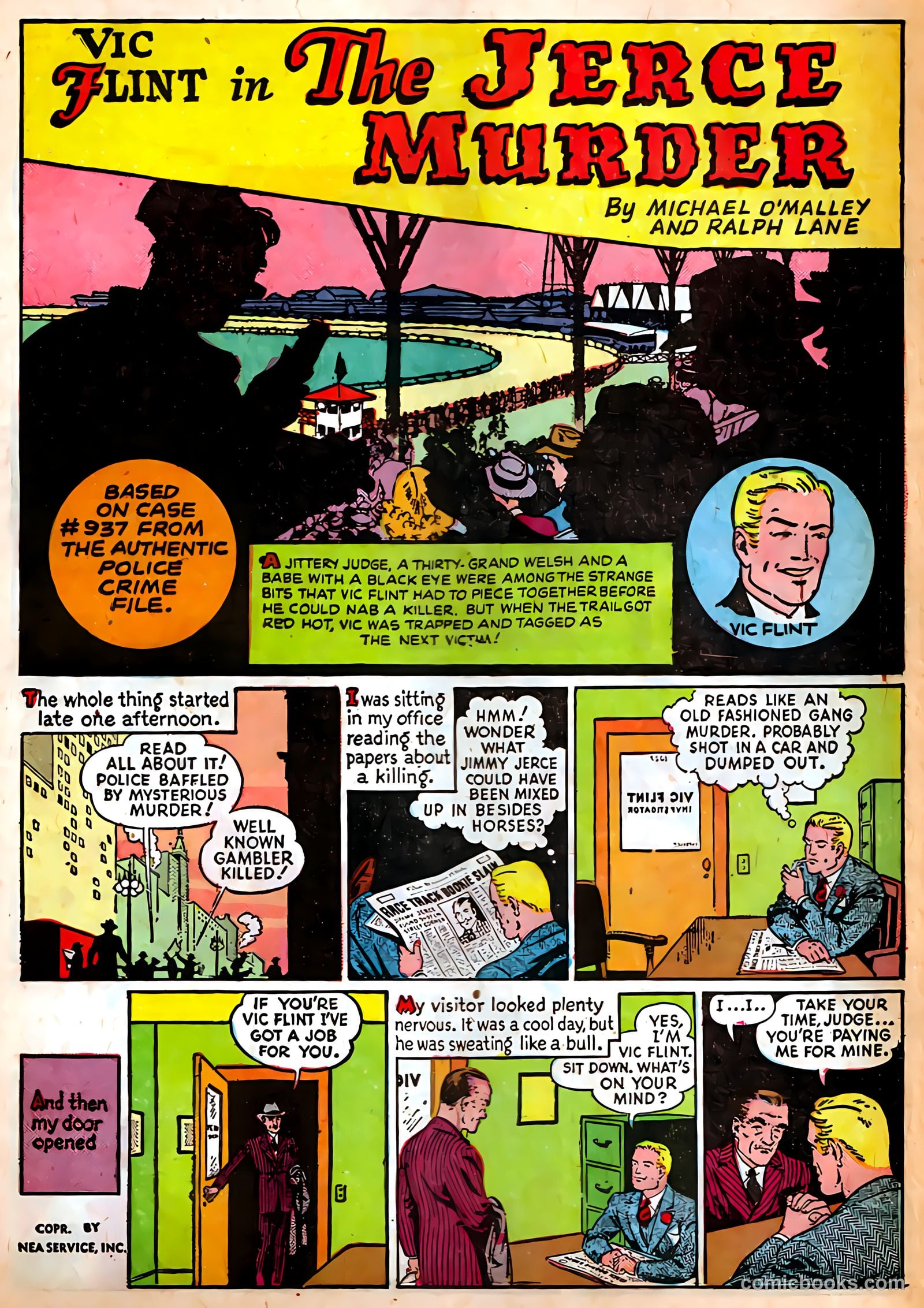 Authentic Police Cases #36 (1954) — page 11 of 36