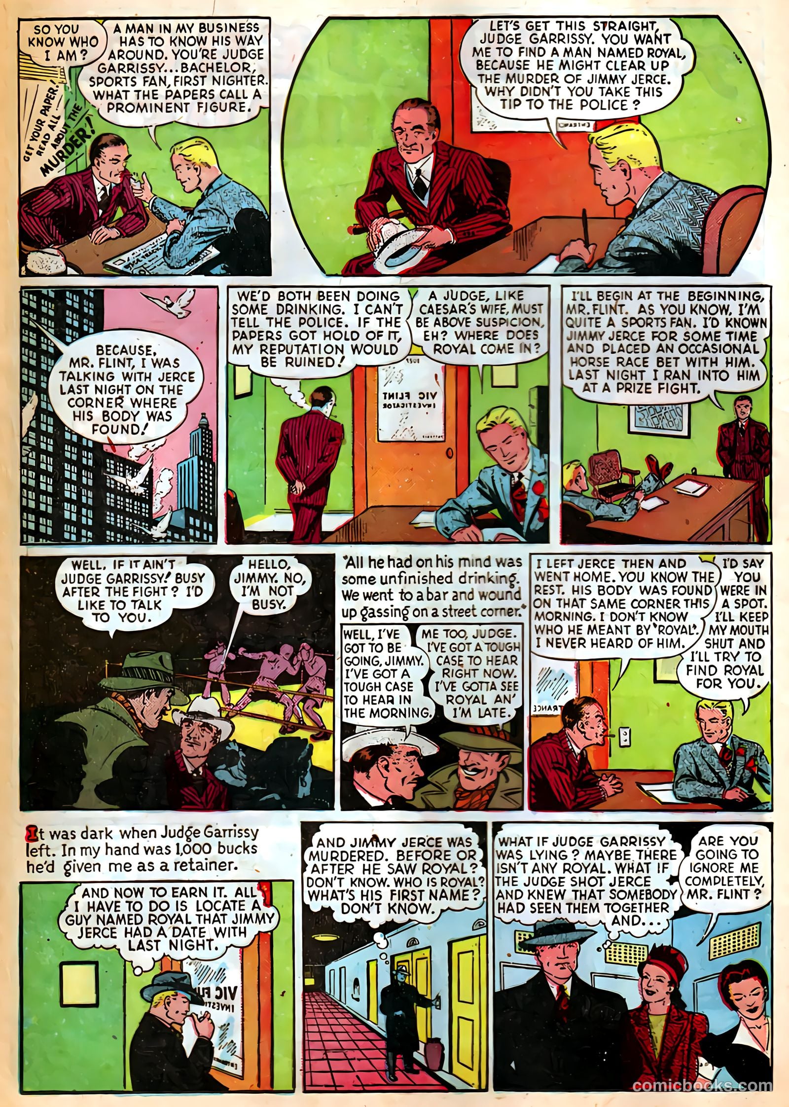 Authentic Police Cases #36 (1954) — page 12 of 36