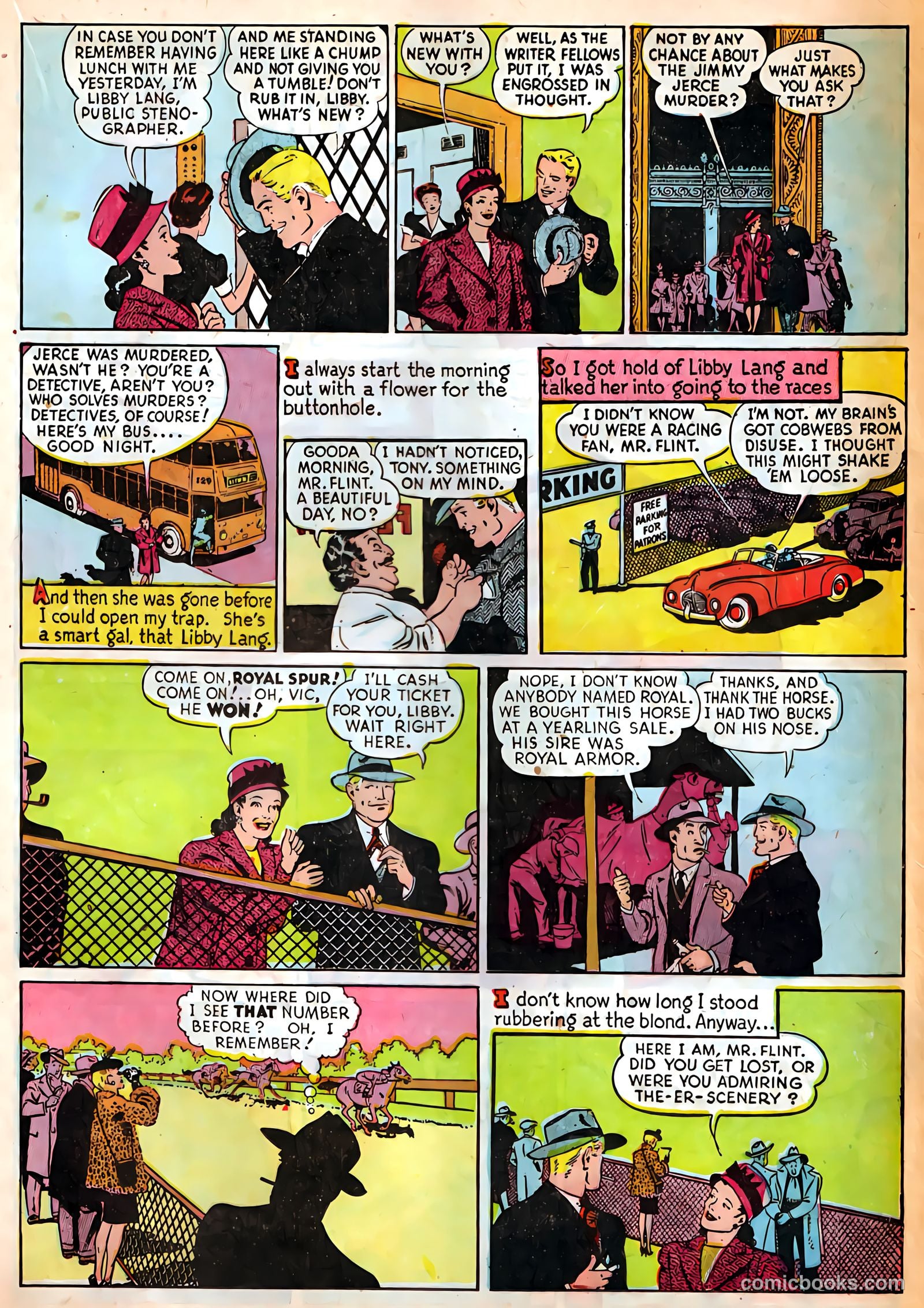 Authentic Police Cases #36 (1954) — page 13 of 36