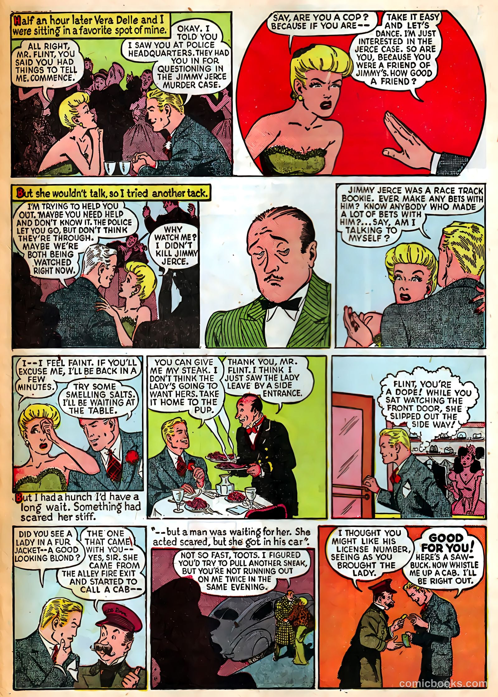 Authentic Police Cases #36 (1954) — page 16 of 36
