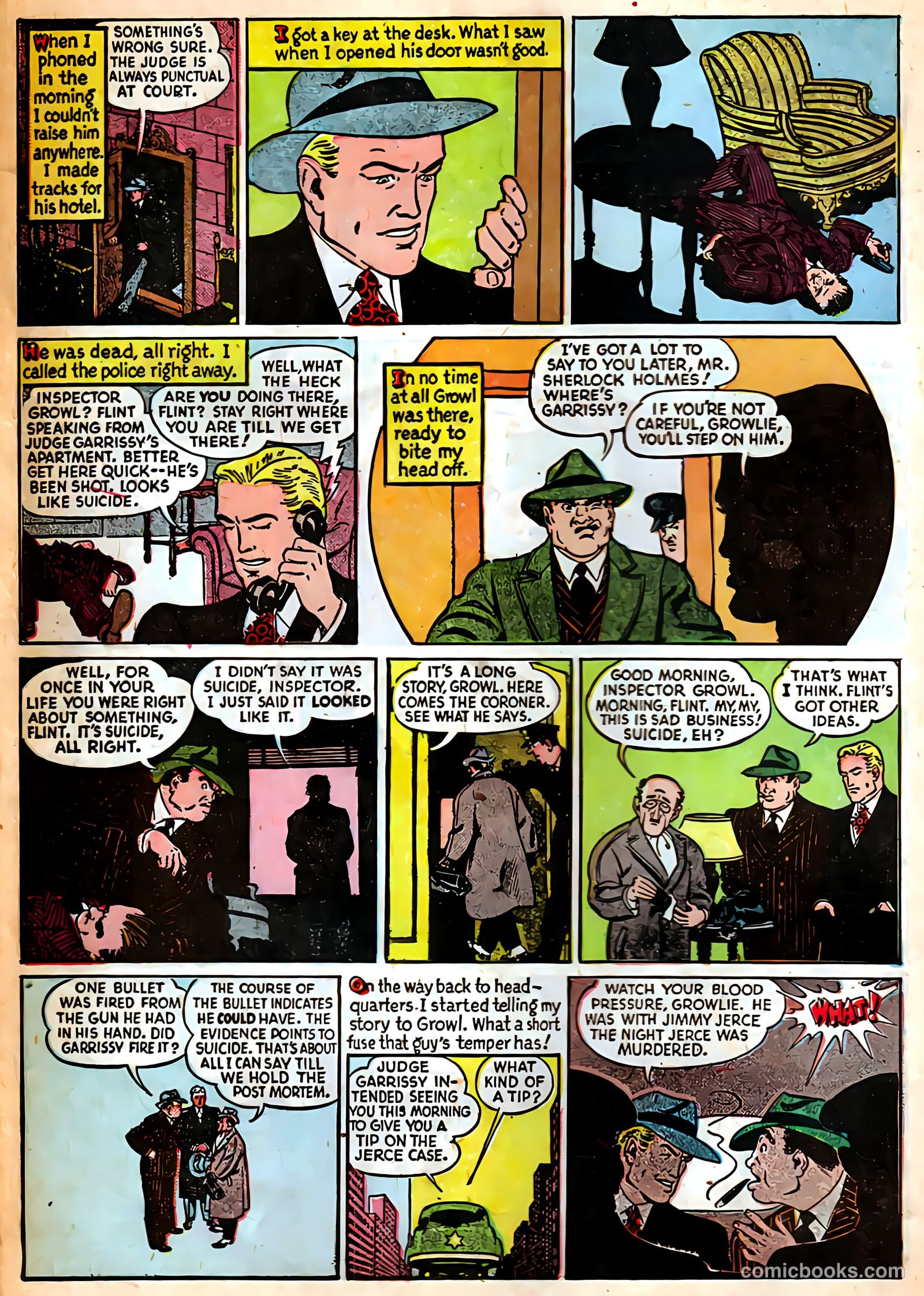 Authentic Police Cases #36 (1954) — page 18 of 36