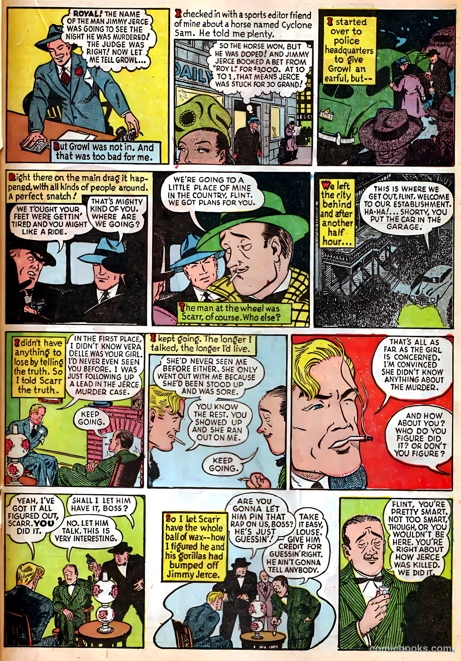 Authentic Police Cases #36 (1954) — page 21 of 36
