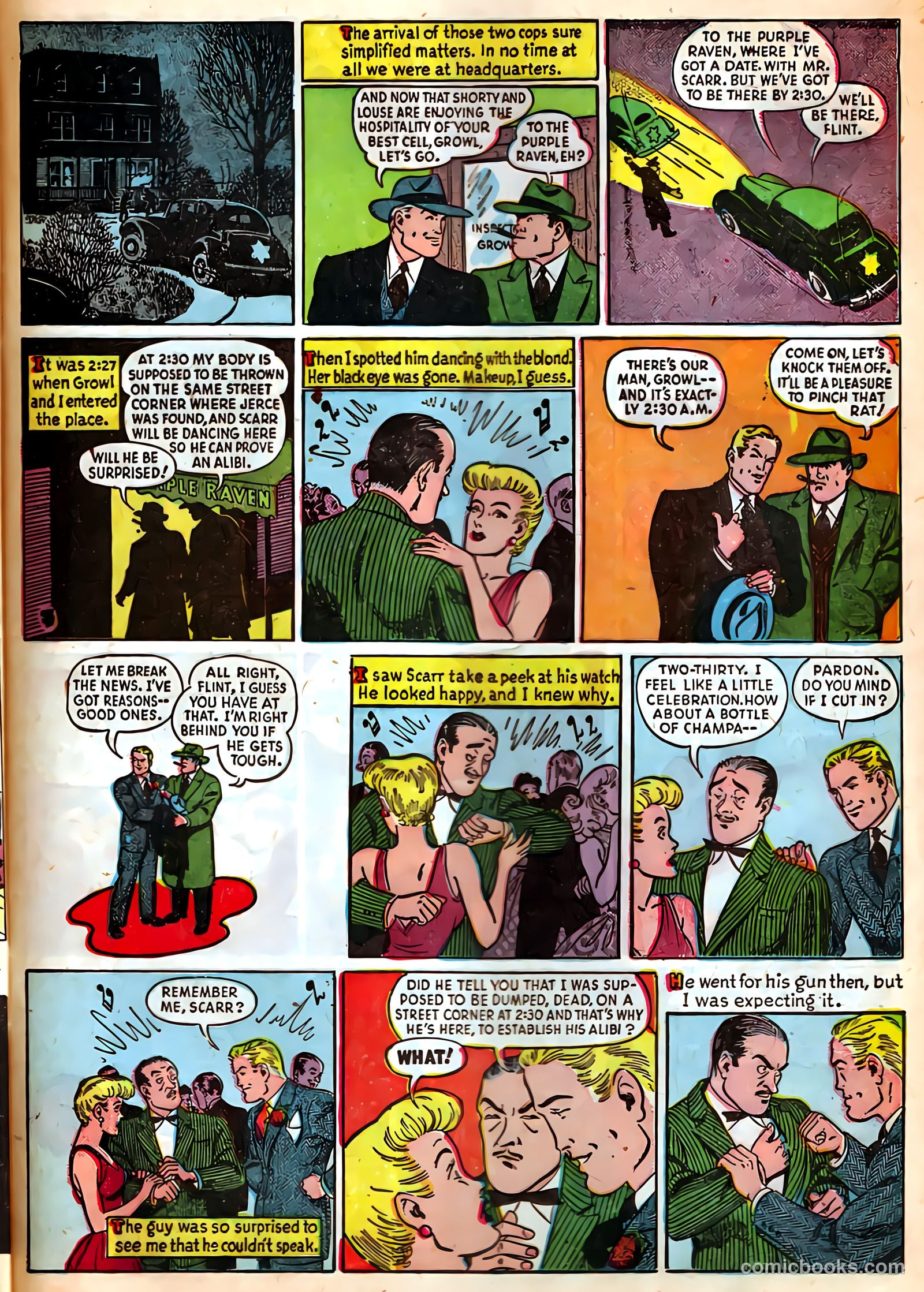 Authentic Police Cases #36 (1954) — page 25 of 36