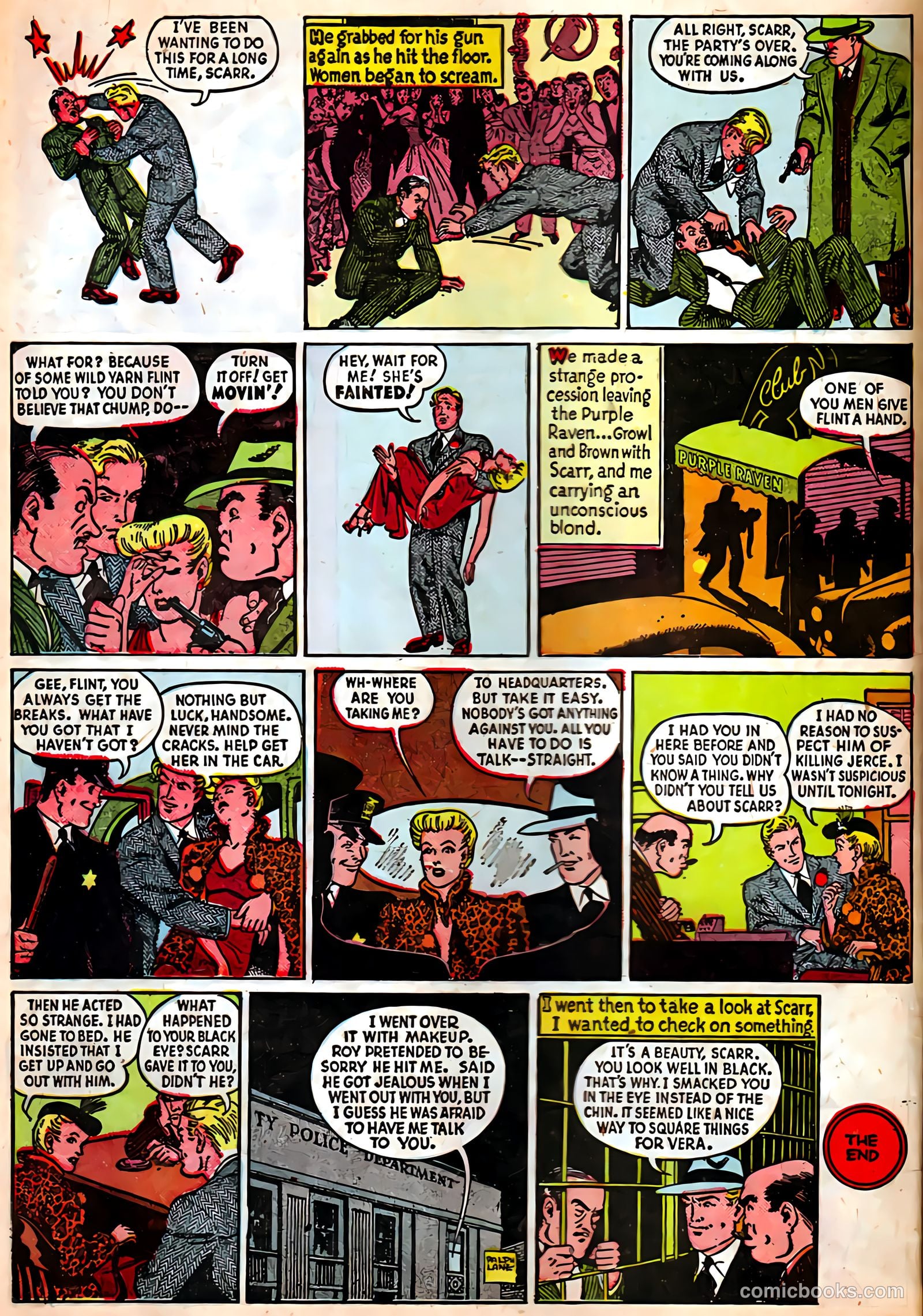 Authentic Police Cases #36 (1954) — page 26 of 36